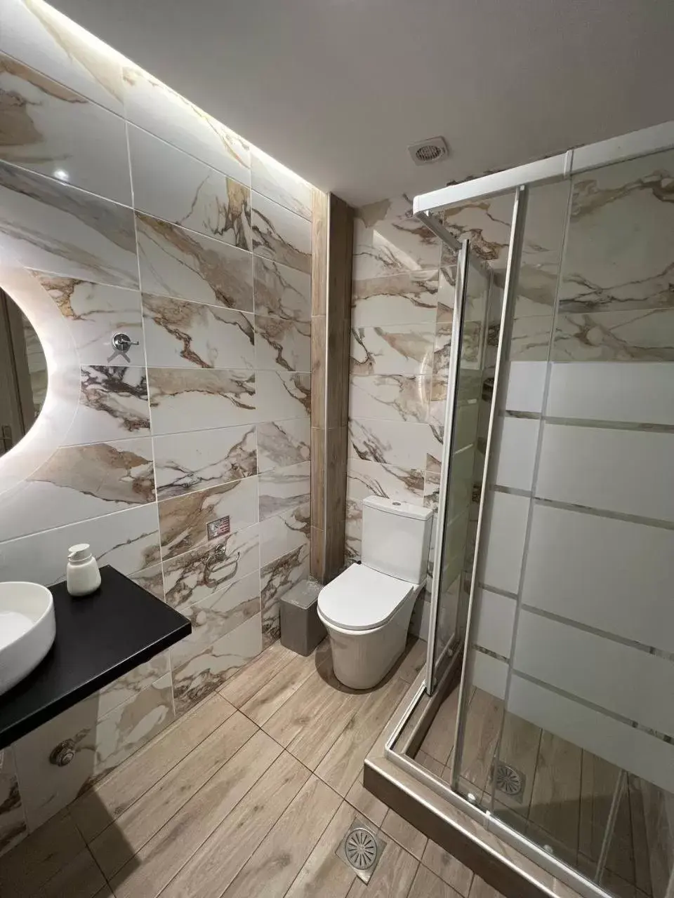 Toilet, Bathroom in Elefsinian Mysteries Apartments