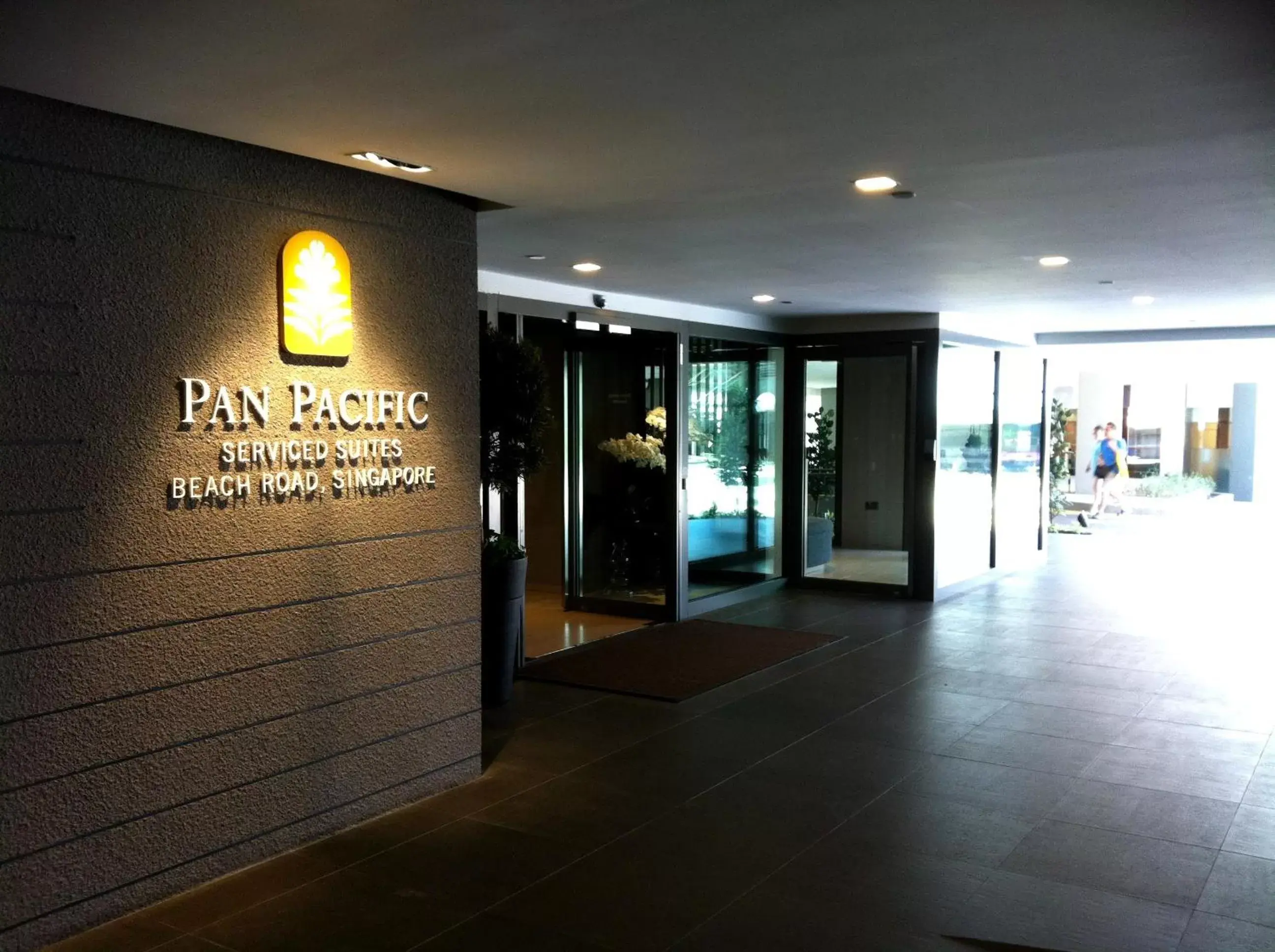 Facade/entrance in Pan Pacific Serviced Suites Beach Road, Singapore