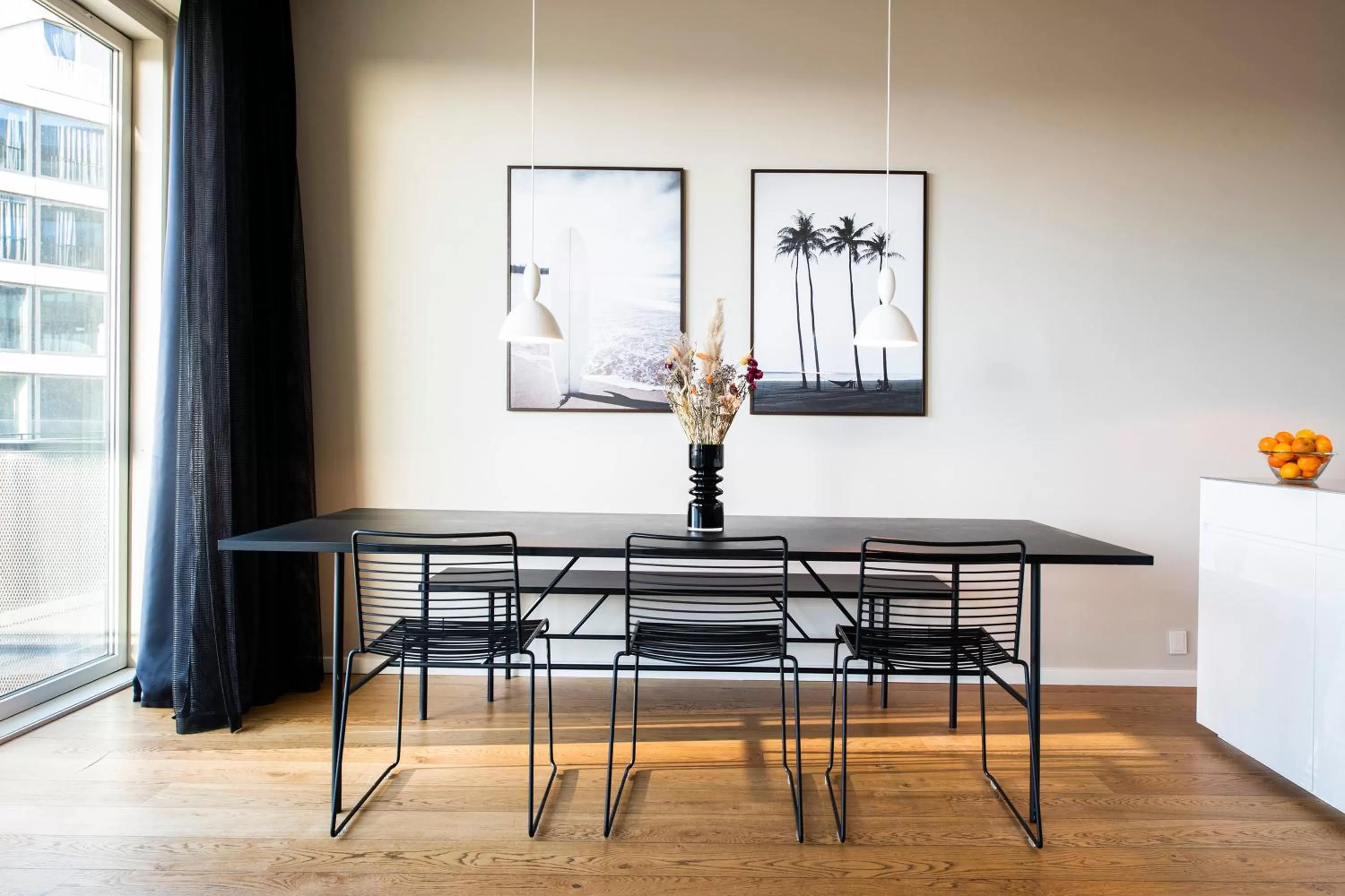 Dining Area in By The Pier apartments - Into This Place