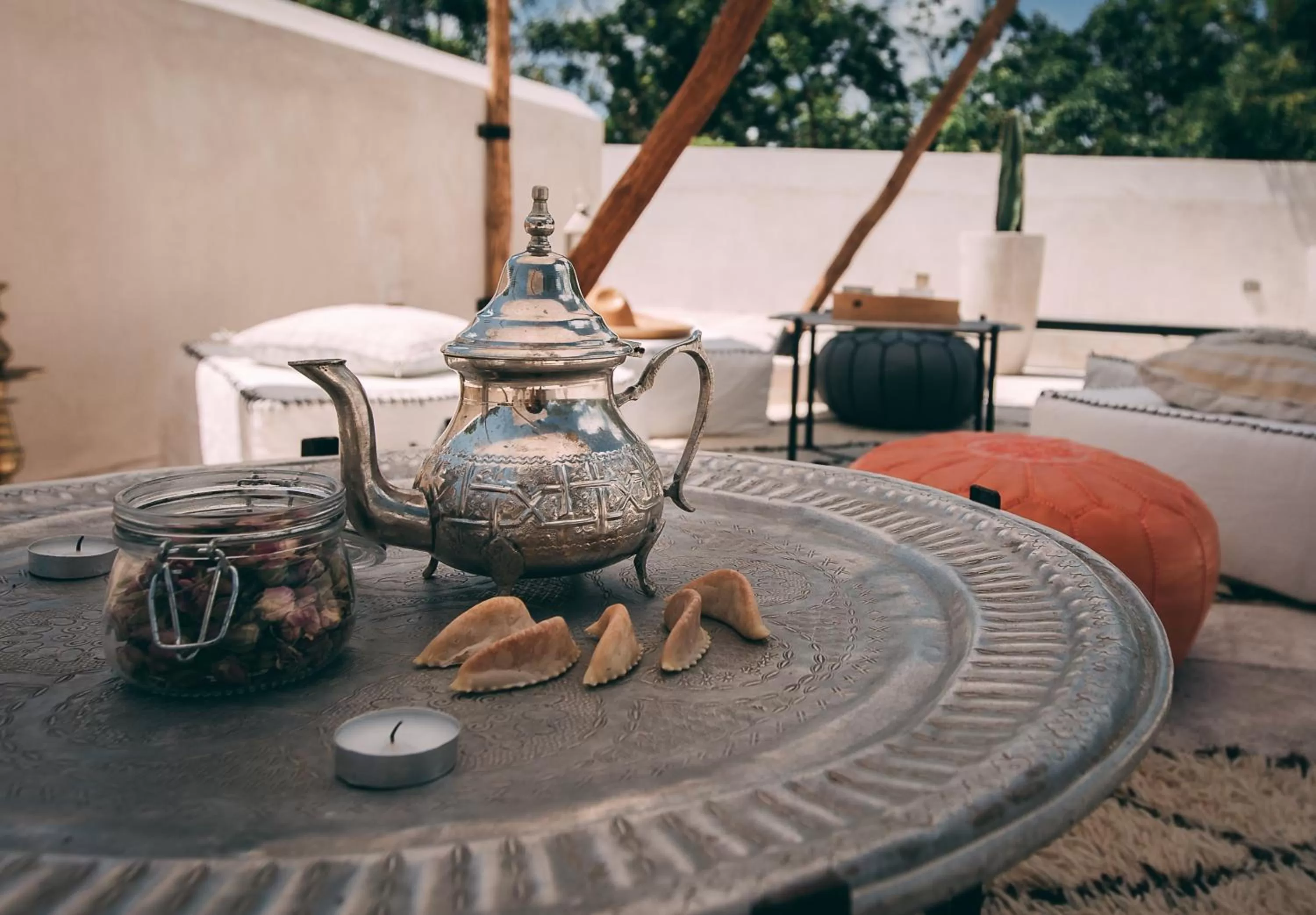 Patio in Ambre & Epices Jungle Hotel & Spa
