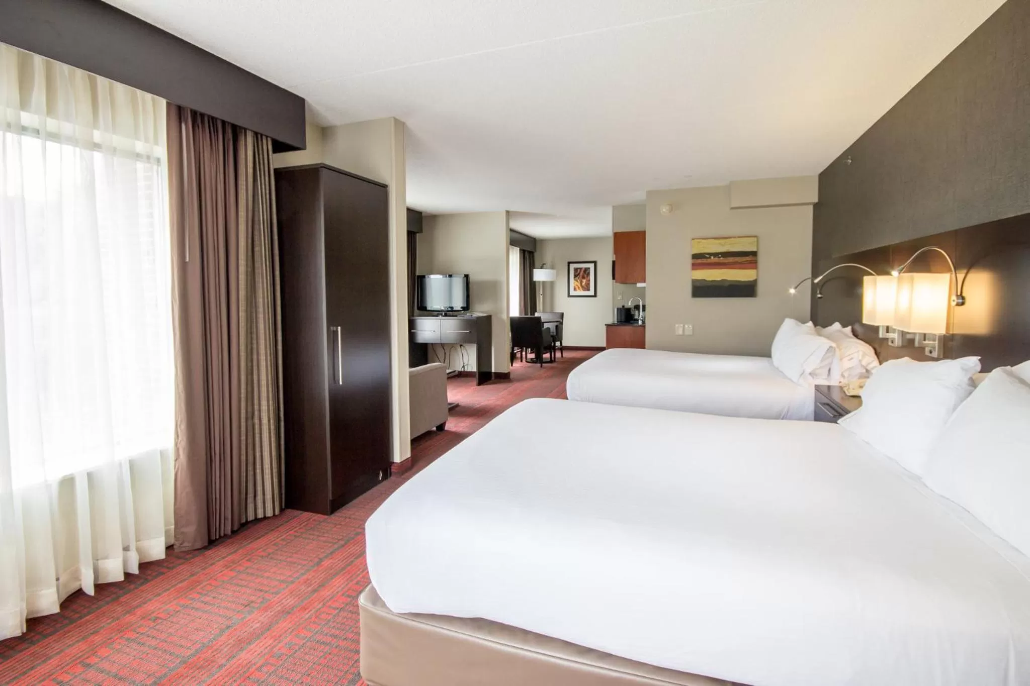 Bedroom, Bed in Holiday Inn Express Hotel & Suites Auburn by IHG