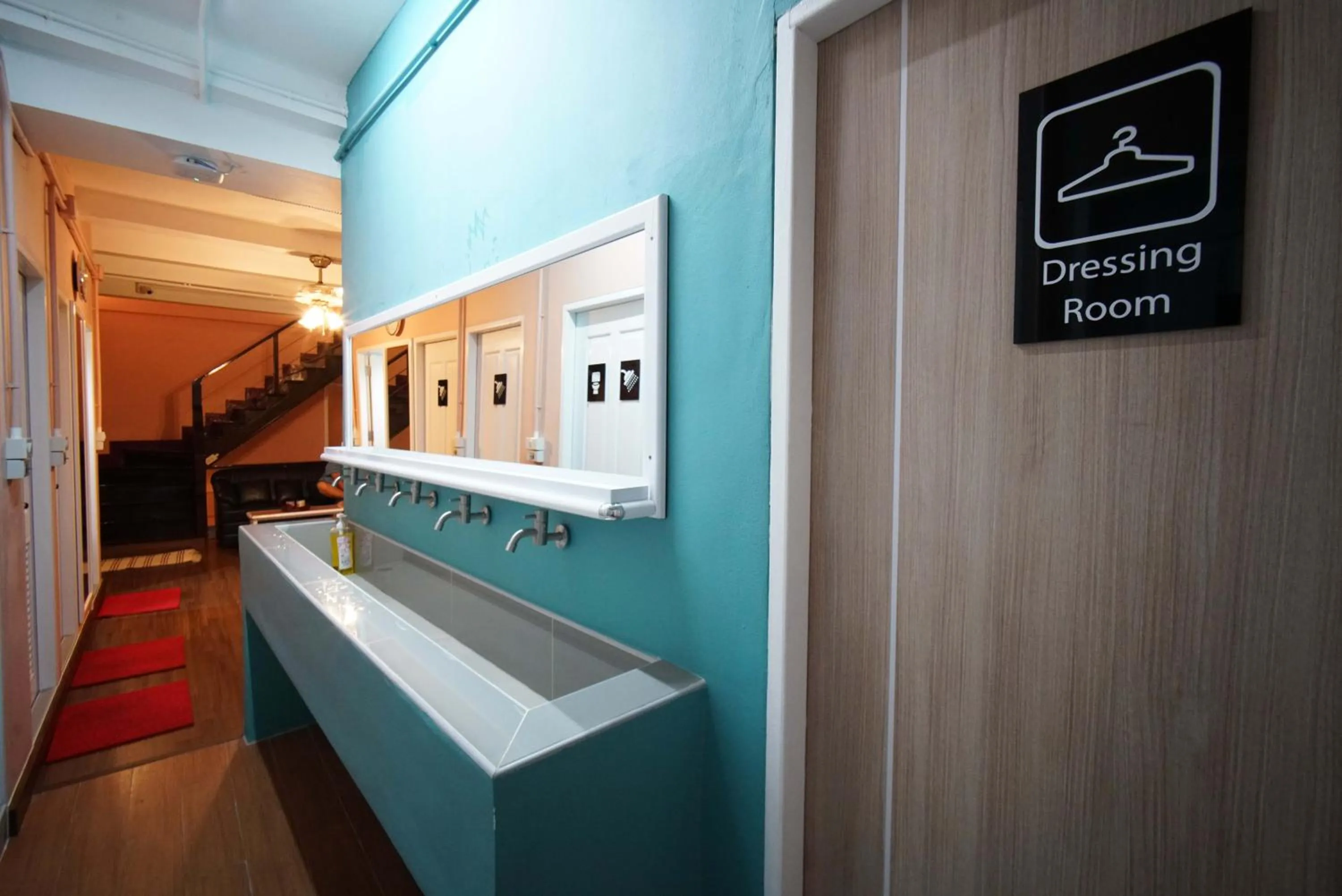 Living room in Urban Hostel Bangkok