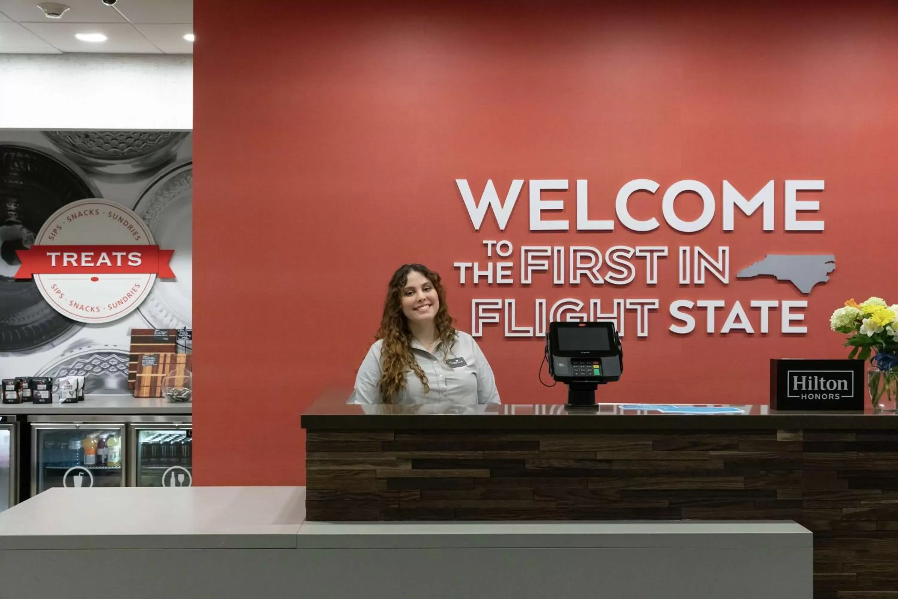 Lobby or reception in Hampton Inn Black Mountain Lobby or reception in Hampton Inn Black Mountain