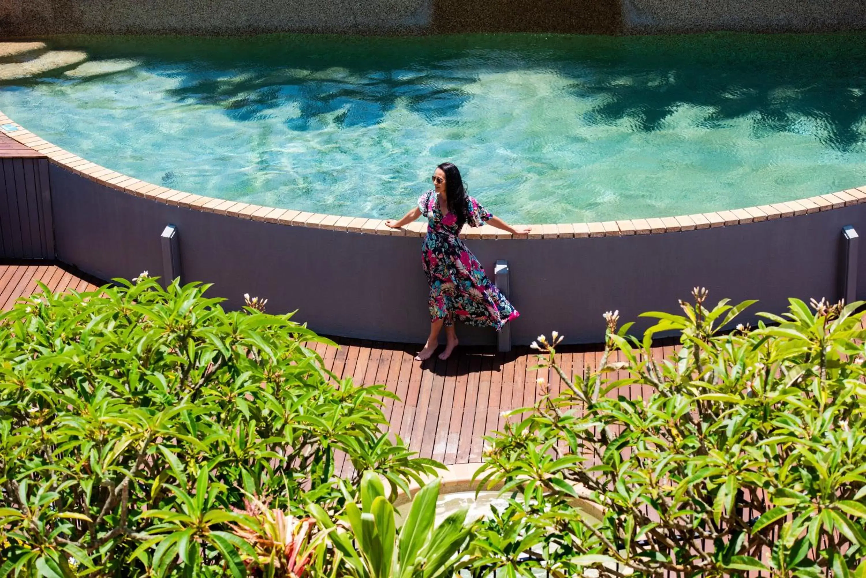 Swimming pool in Sunshine Tower Hotel