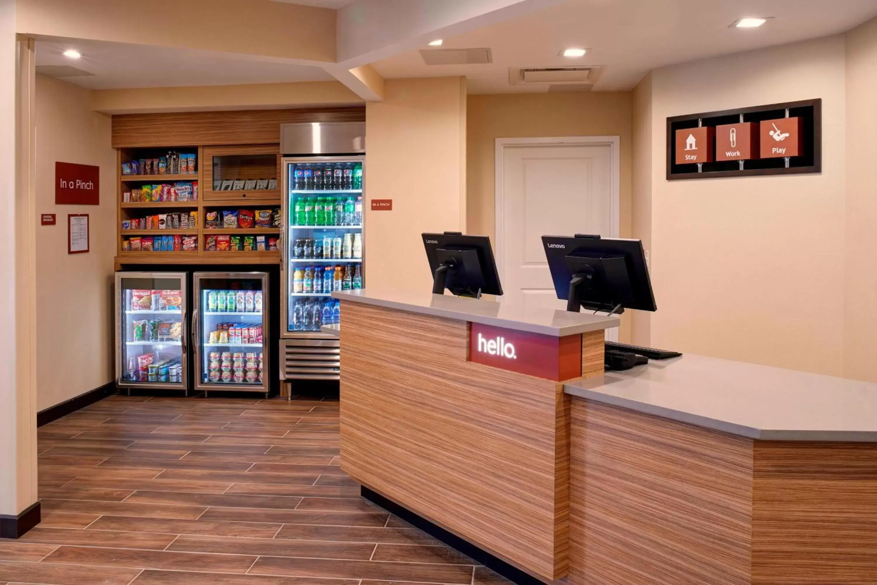 Lobby or reception in TownePlace Suites by Marriott Grand Rapids Airport