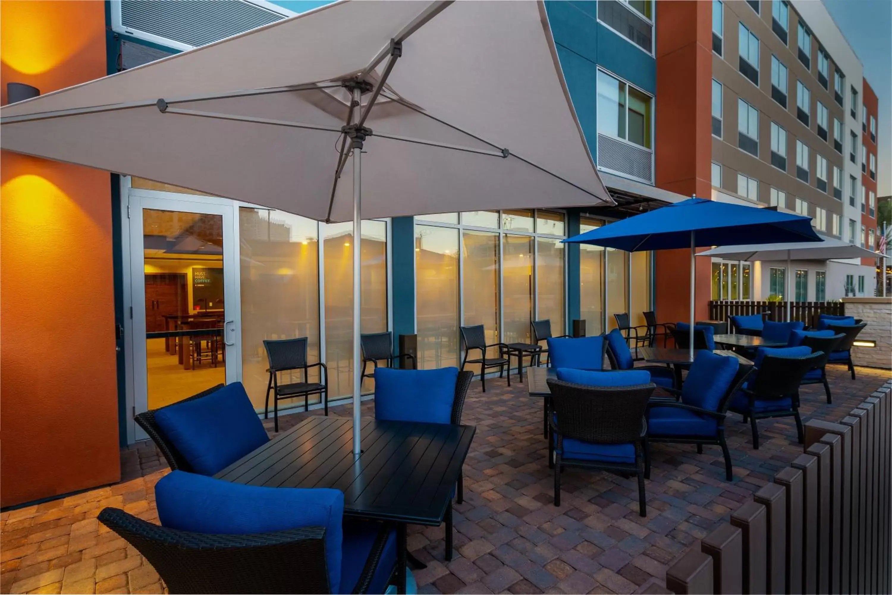 Patio in Holiday Inn Express & Suites - Las Vegas - E Tropicana, an IHG Hotel