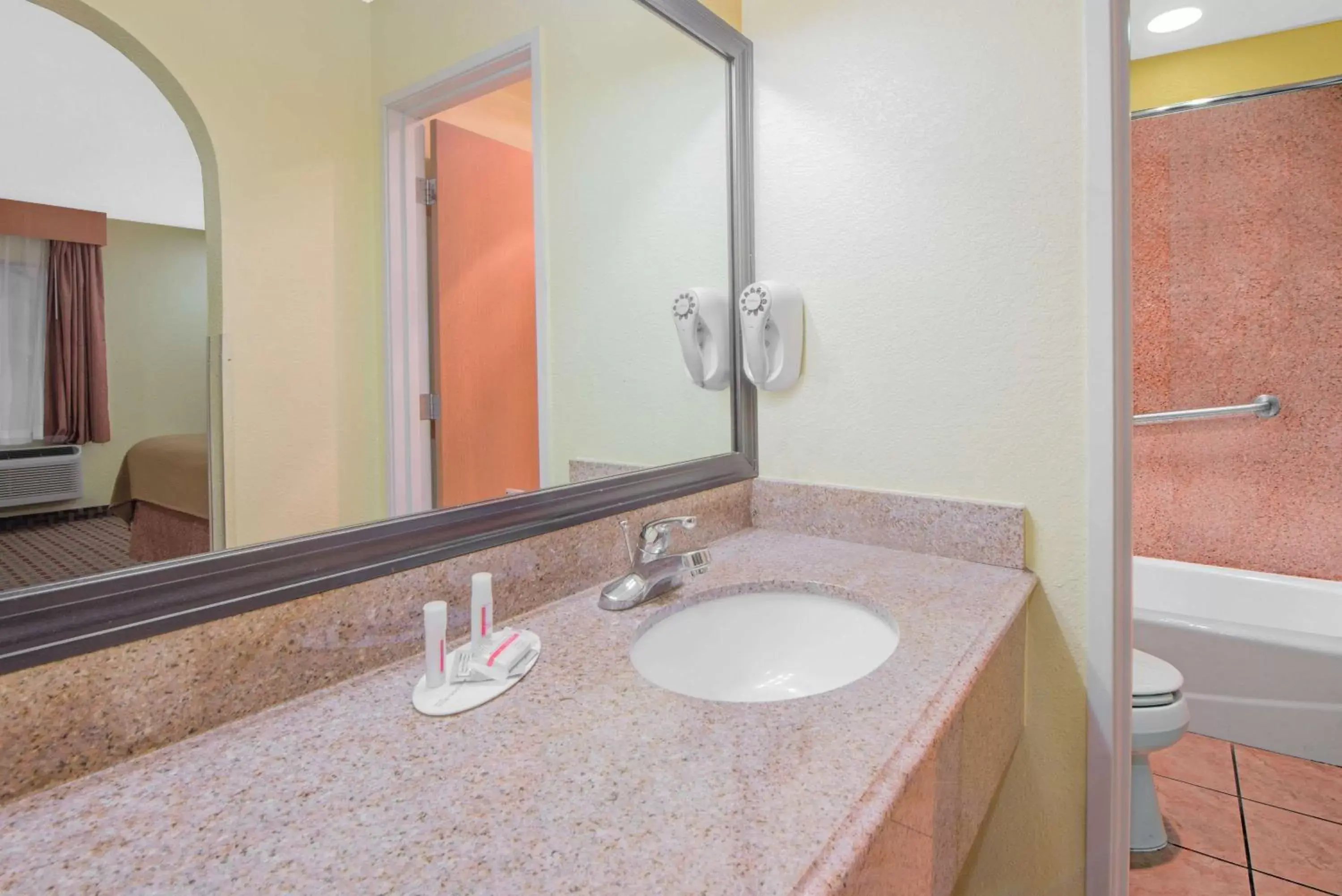 Bathroom in Days Inn by Wyndham Lubbock South