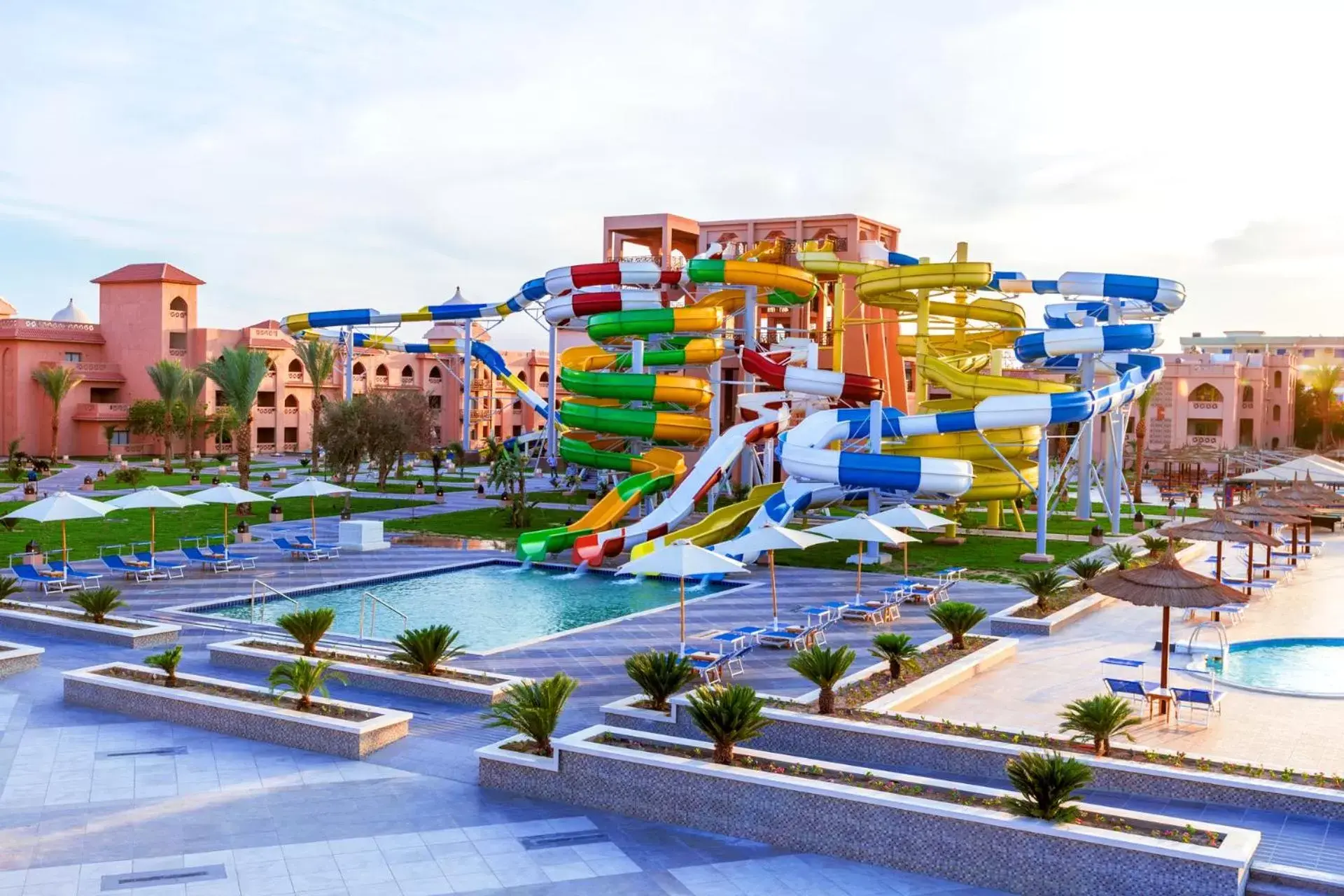 Aqua park in Pickalbatros Aqua Park Resort - Hurghada