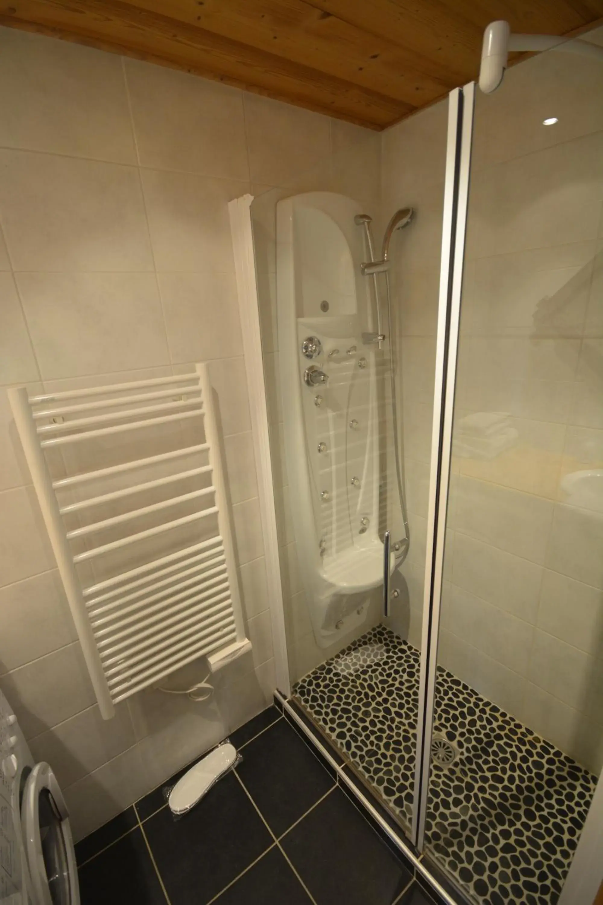 Shower, Bathroom in Le Relais Du Mont Blanc