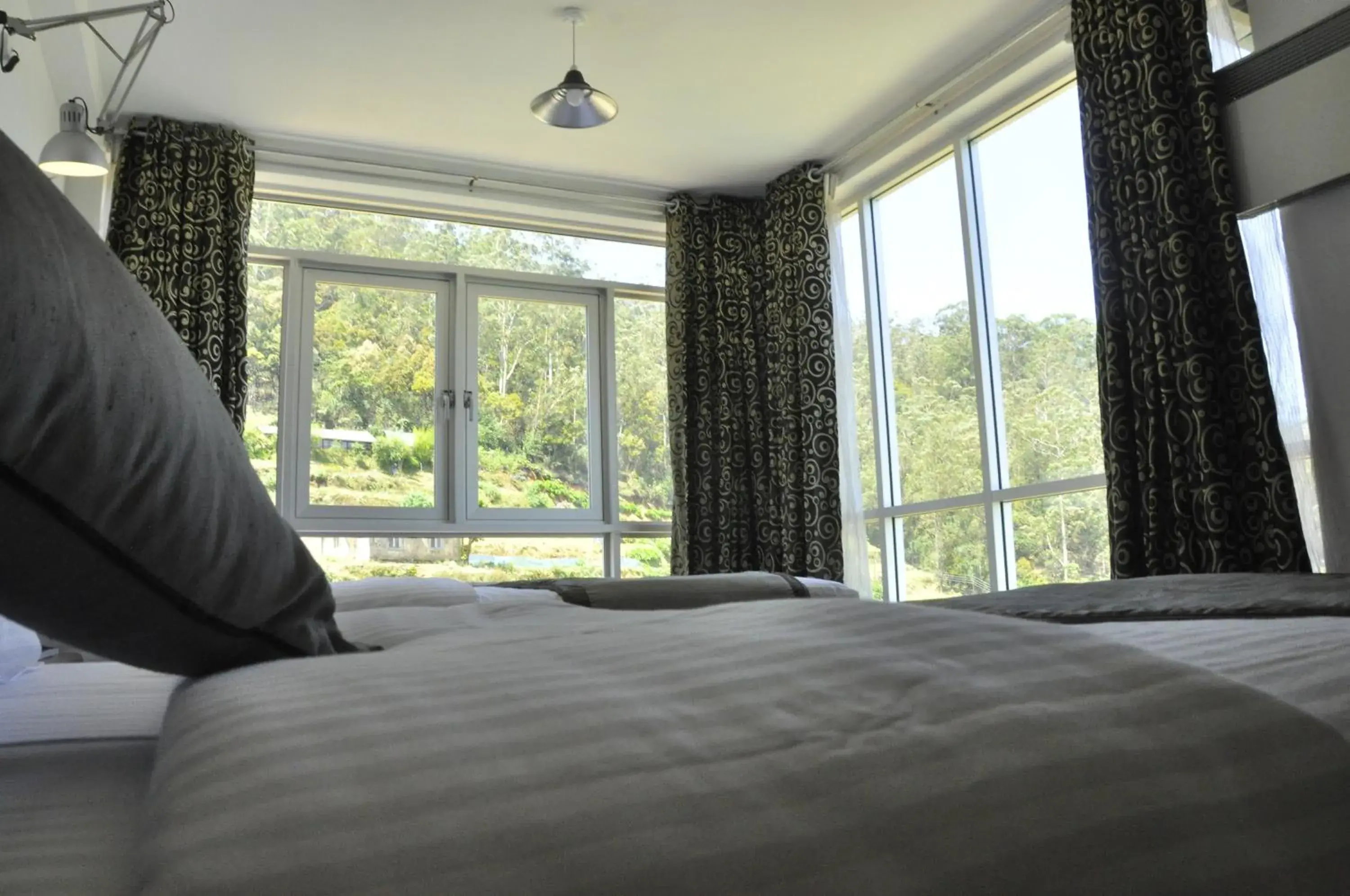 Bed in Forest View Lodge