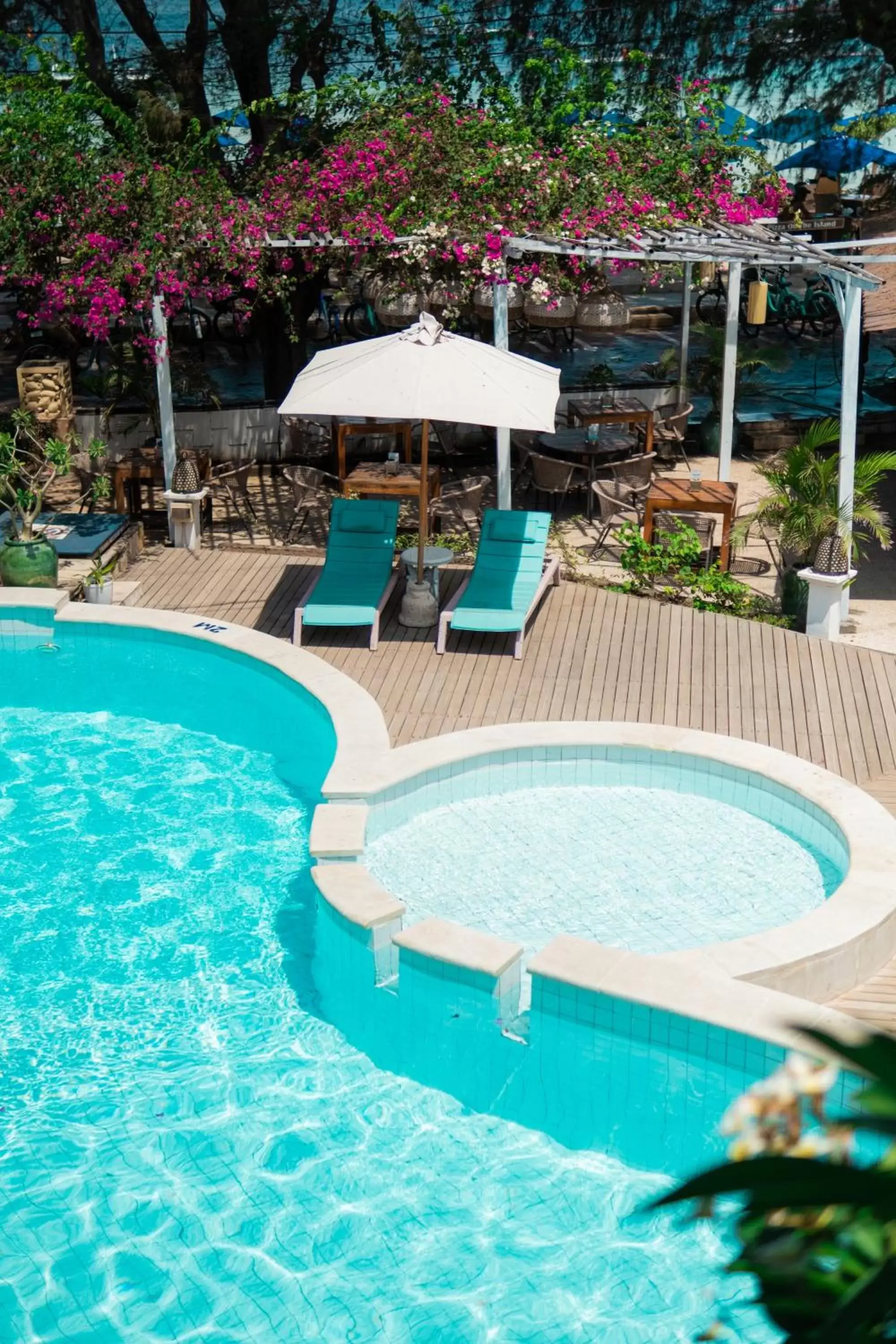 Spring, Swimming Pool in Villa Almarik Resort