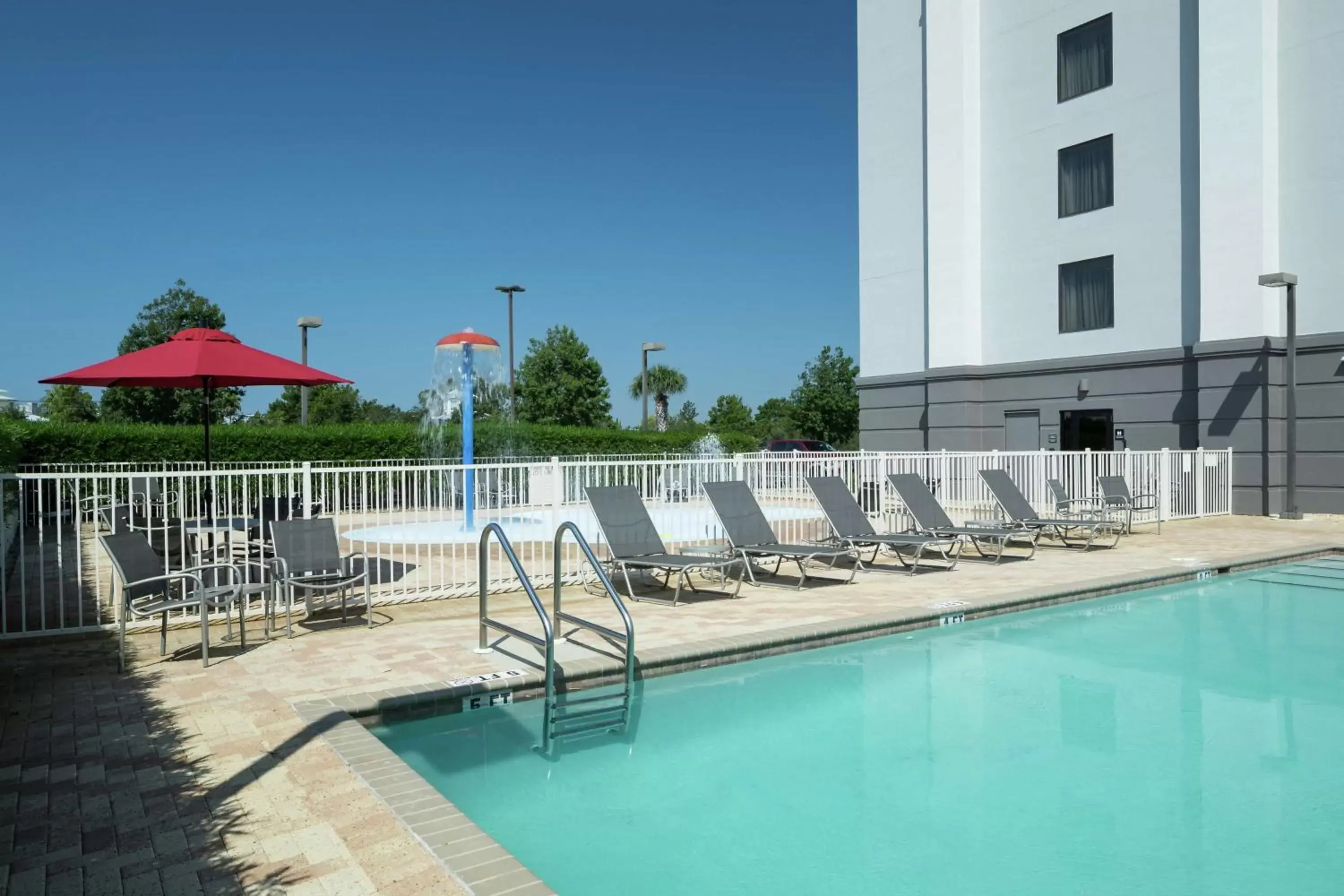 Pool view, Swimming Pool in Hampton Inn & Suites Panama City Beach-Pier Park Area