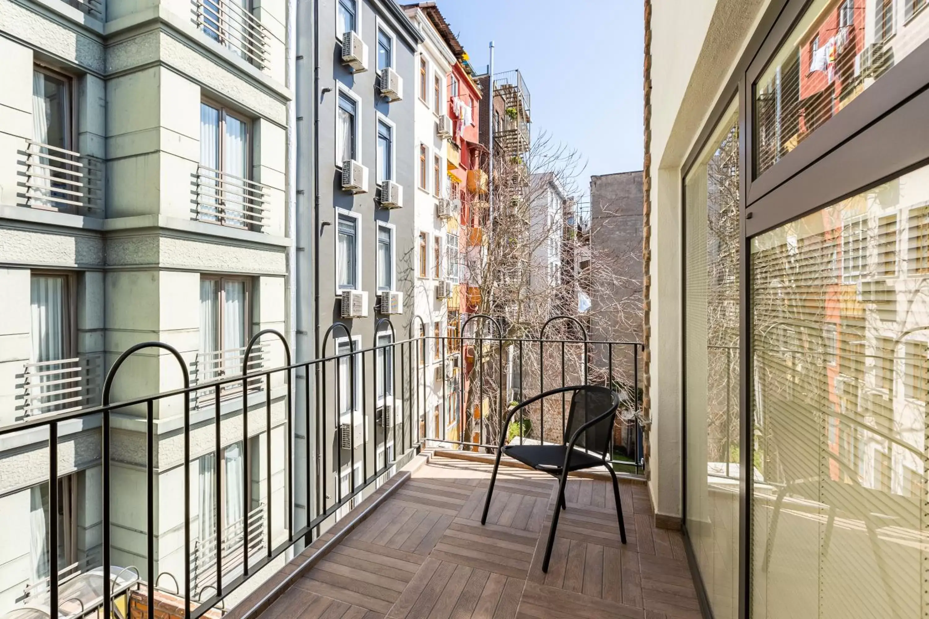 Balcony/Terrace in Villa Pera Suite Hotel