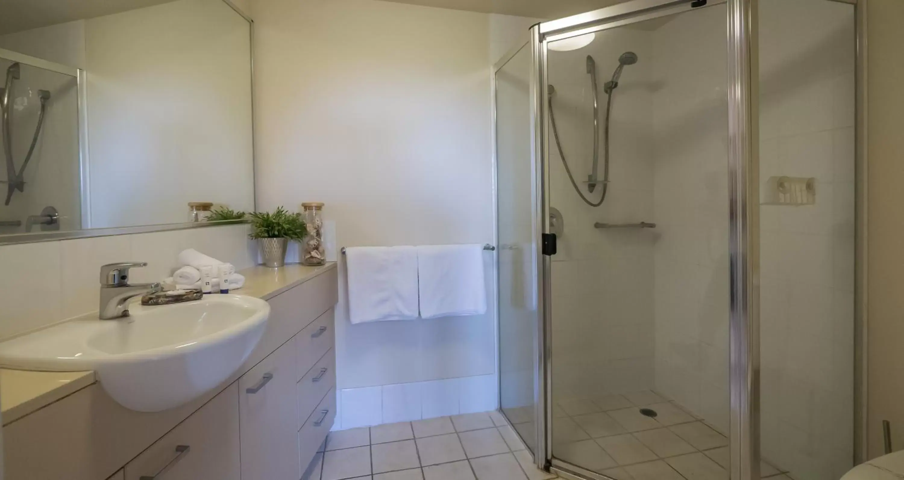 Bathroom in Inn on the Park Apartments