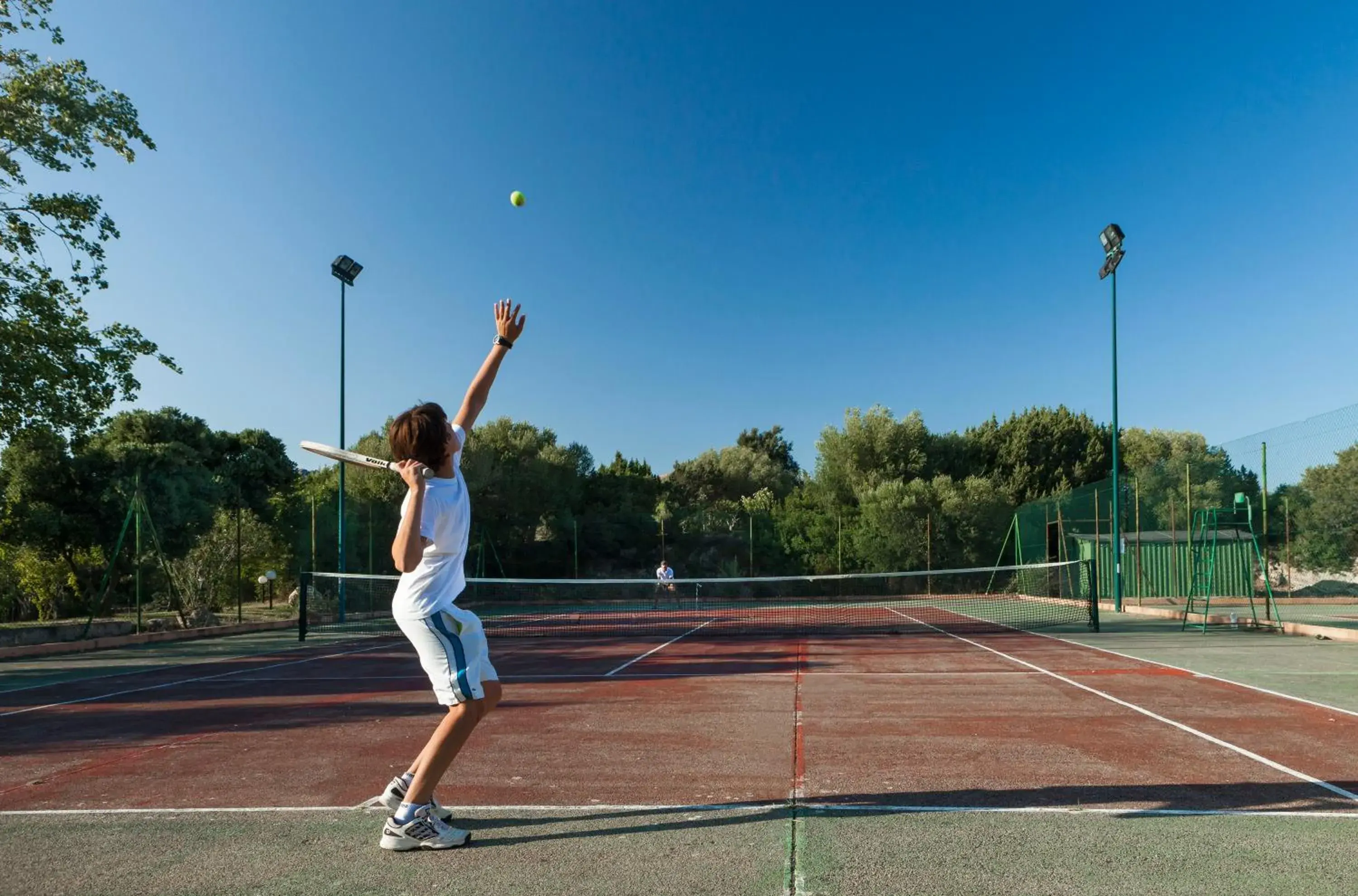 Tennis court, Tennis/Squash in Hotel Rocce Sarde