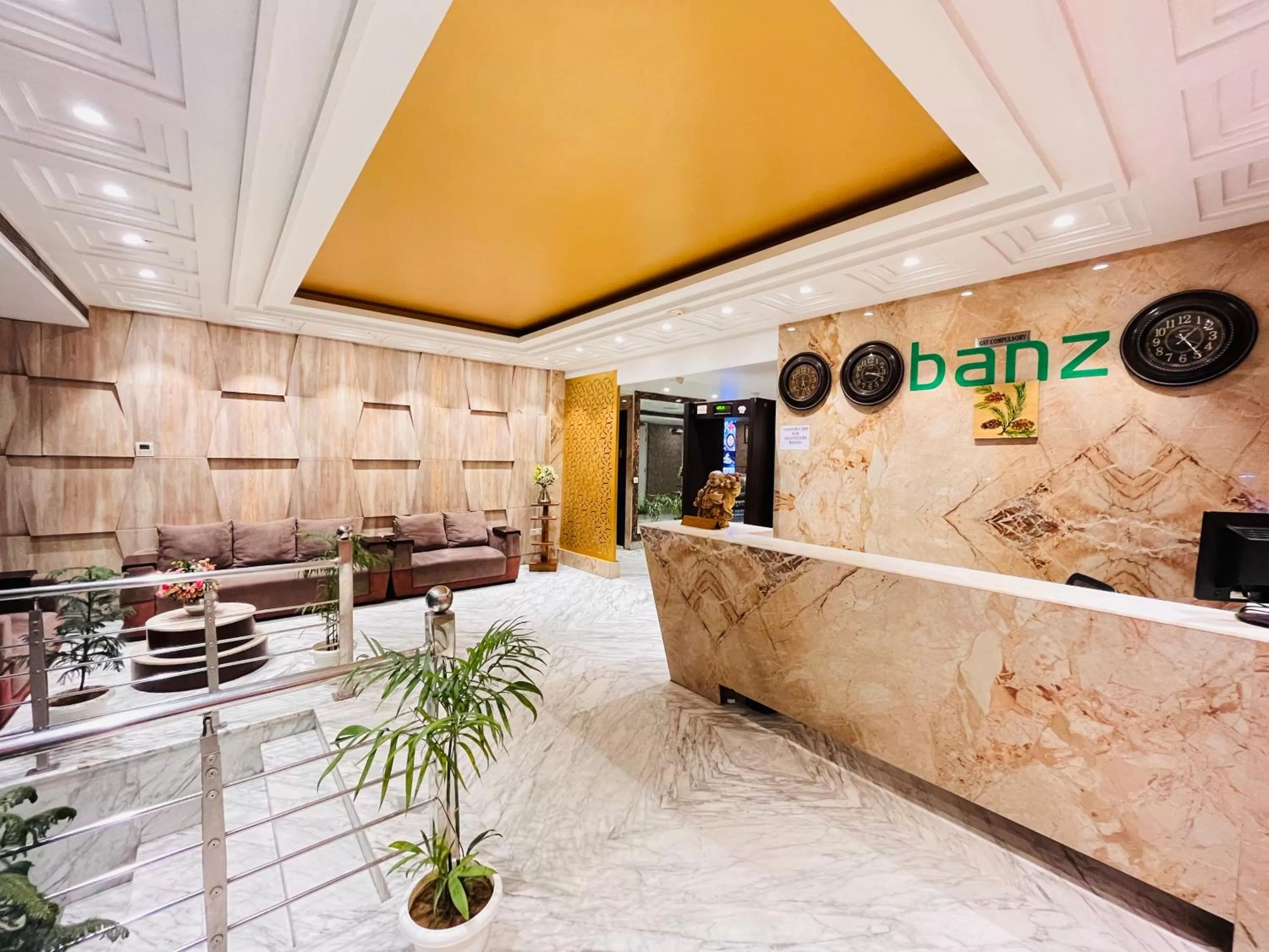 Property logo or sign in Hotel Banz near Delhi Airport