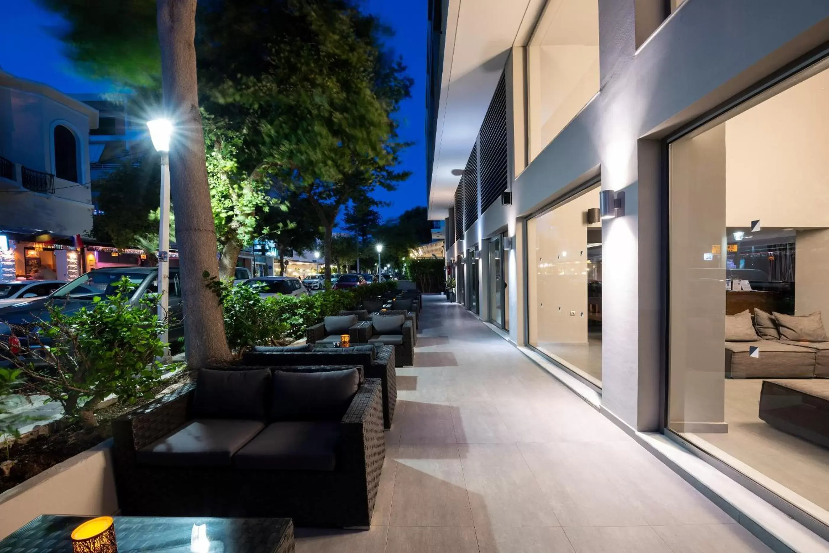 Balcony/Terrace in Oktober Downtown Boutique Hotel