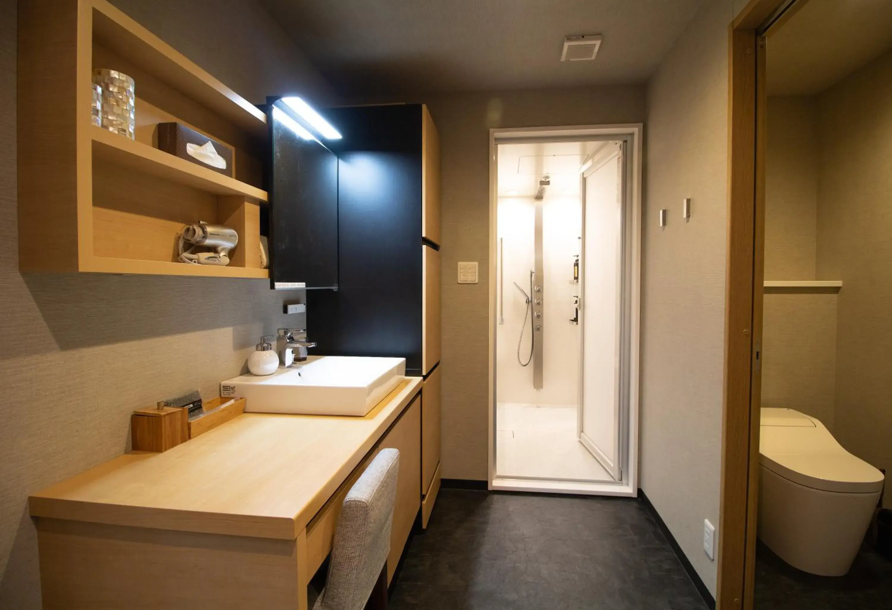 Shower, Bathroom in R&Run Kyoto Serviced Apartment & Suites