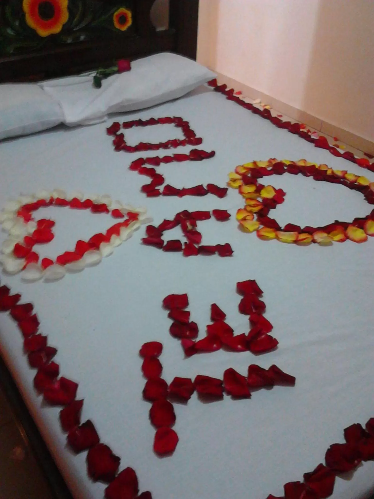 Bed in Hotel sol y Luna