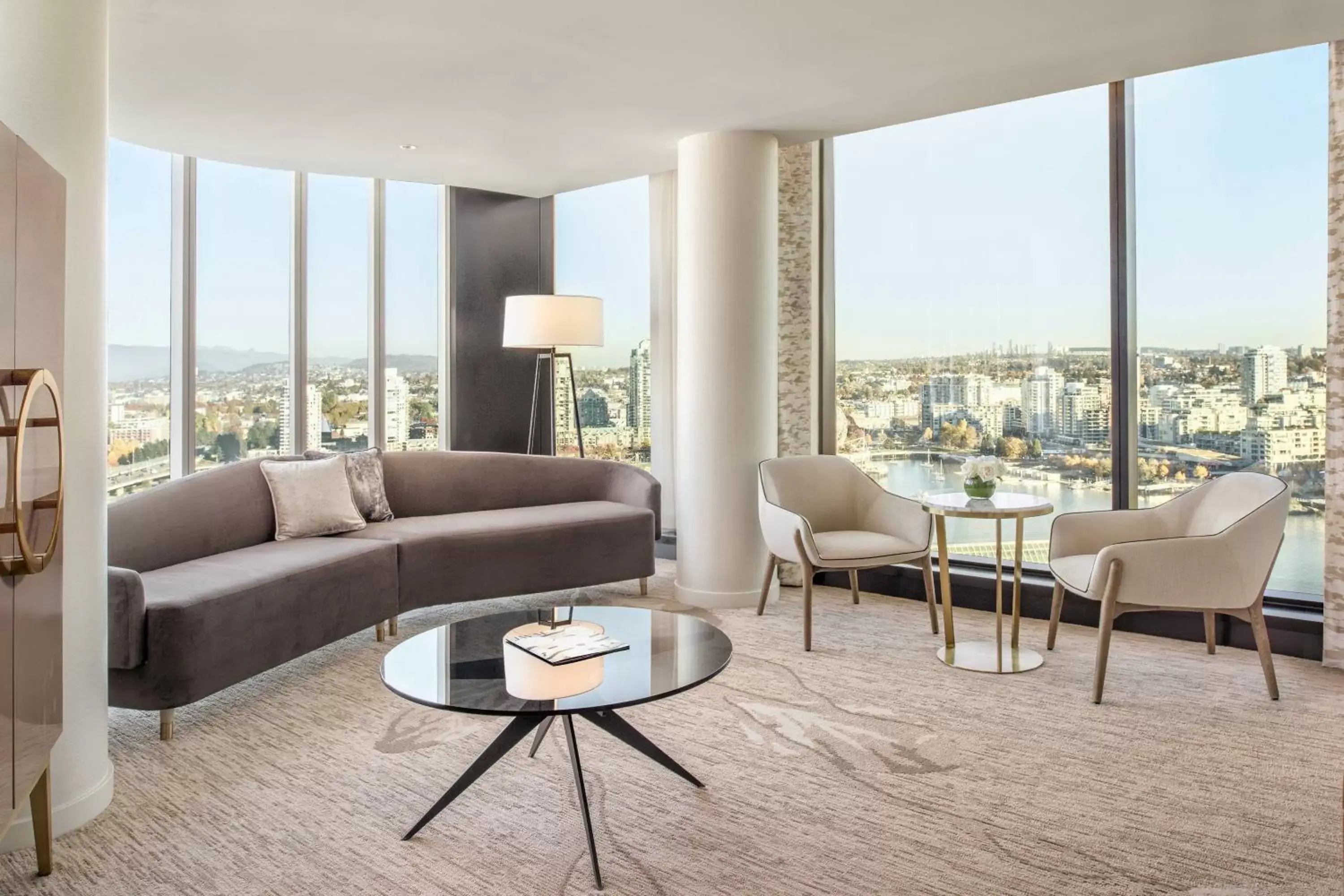 Living room, Seating Area in JW Marriott Parq Vancouver