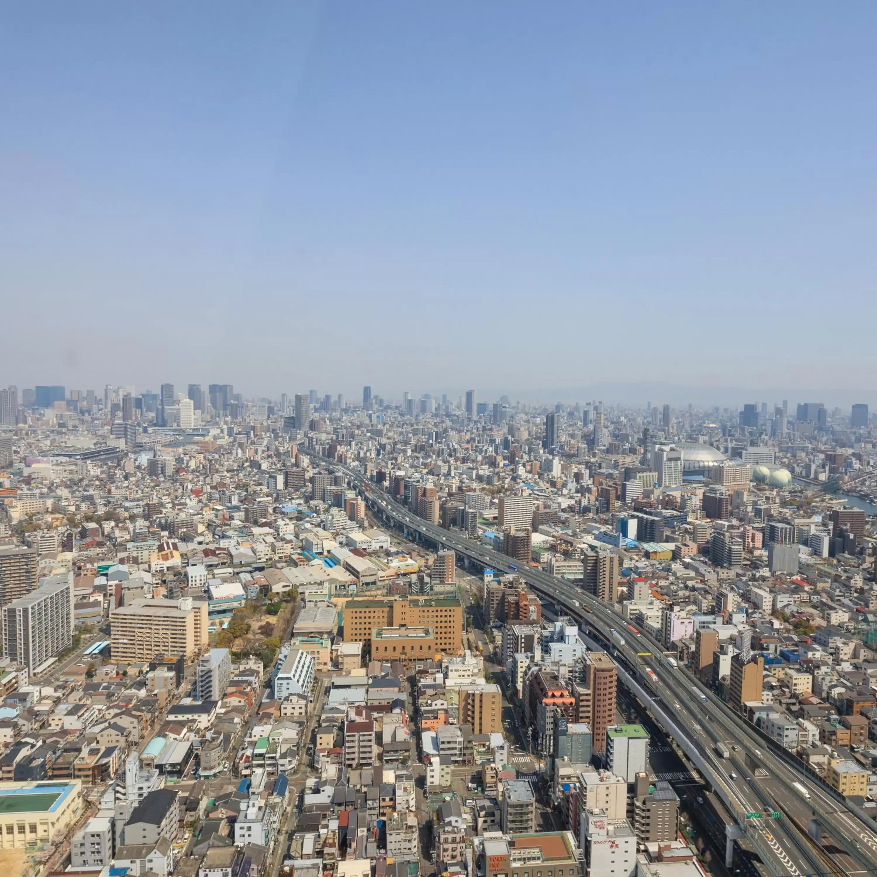 City view, Bird's-eye View in Art Hotel Osaka Bay Tower