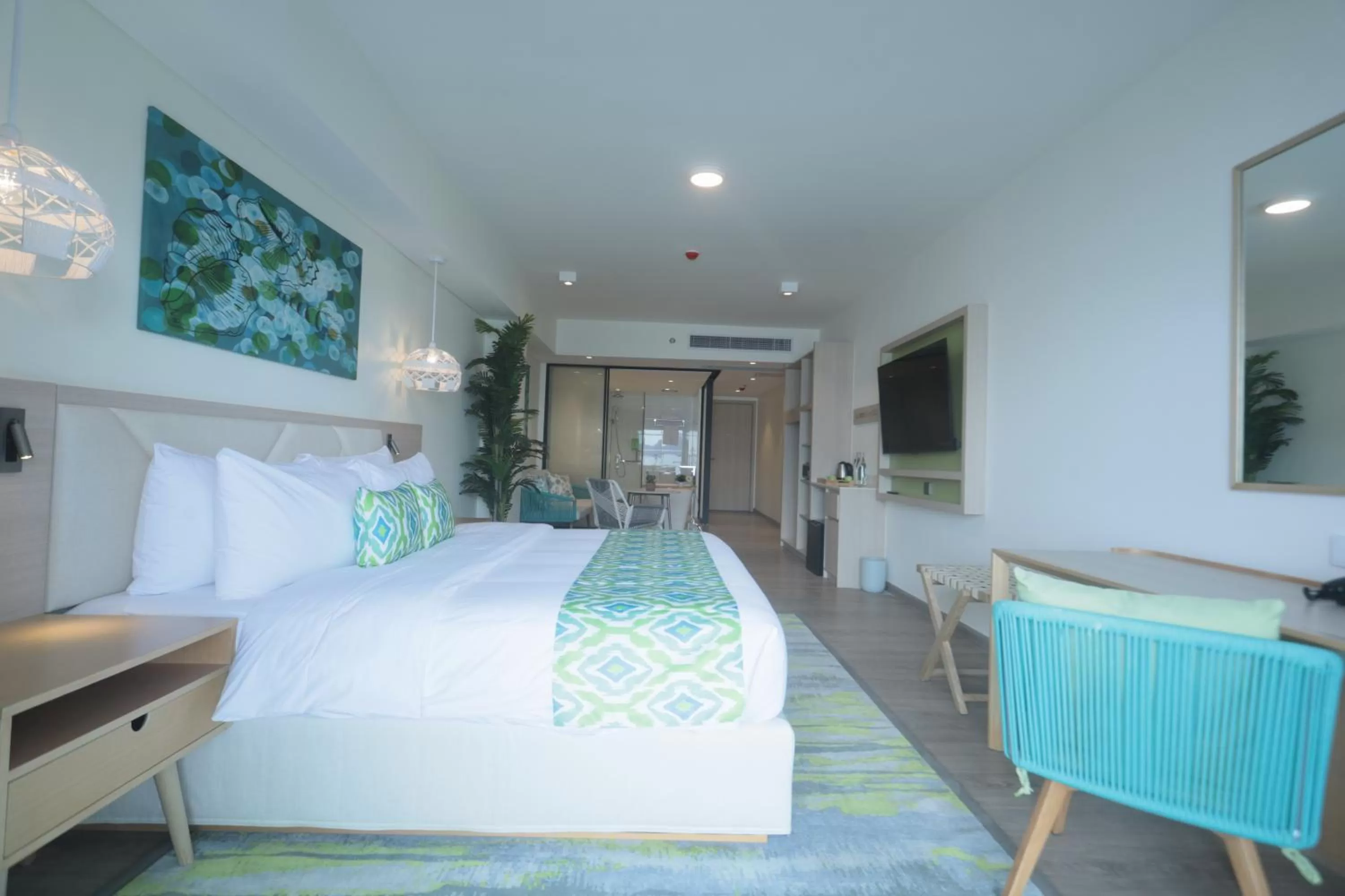 Bed in Lime Resort El Nido