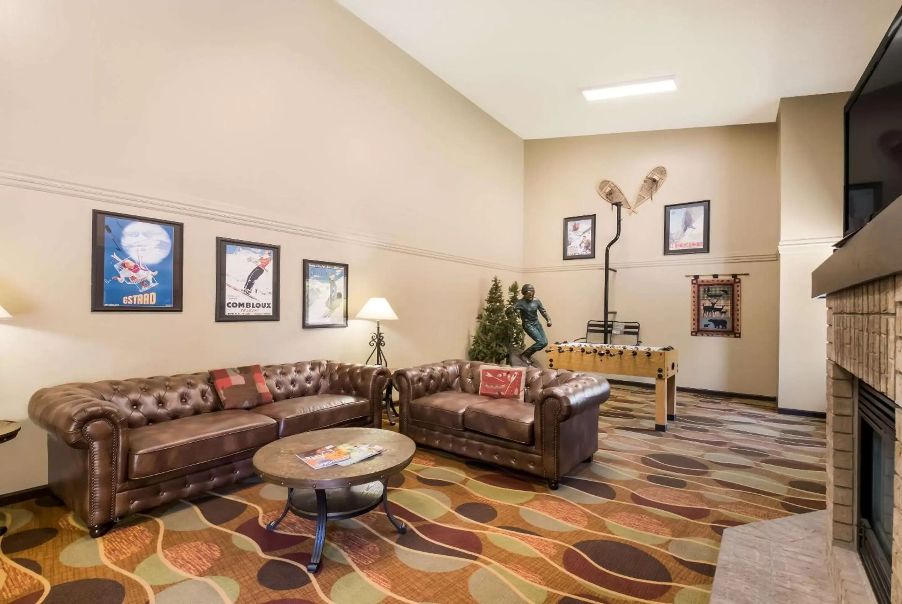 Lobby or reception, Seating Area in Quality Inn & Suites Steamboat Springs