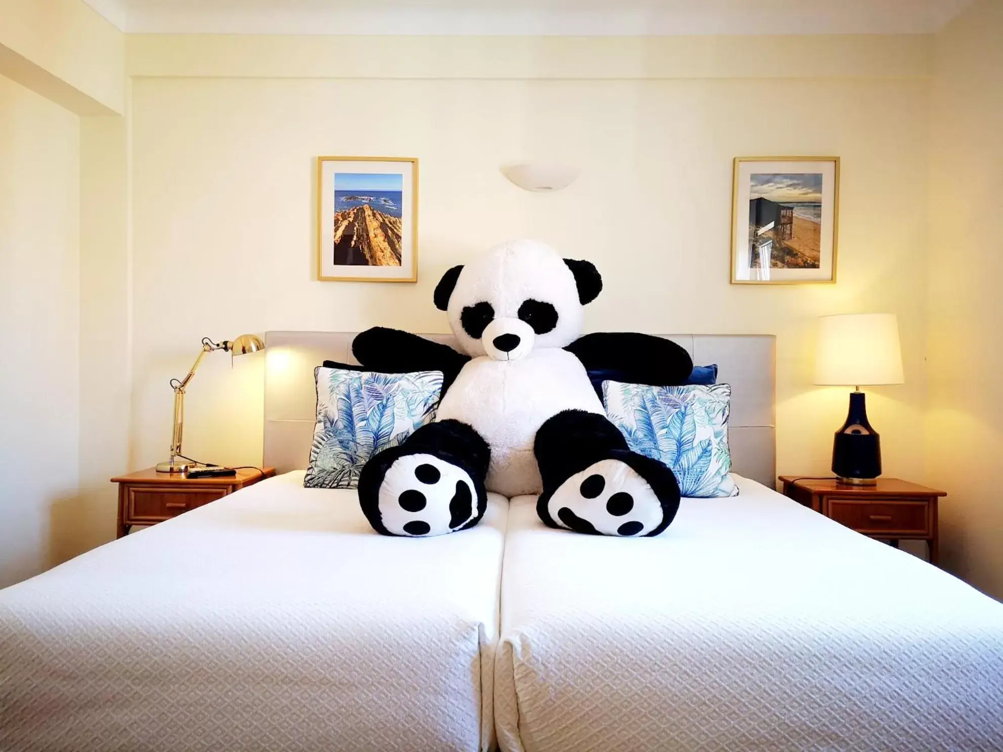 Bedroom, Bed in The Blue Bamboo Hotel - Duna Parque Group
