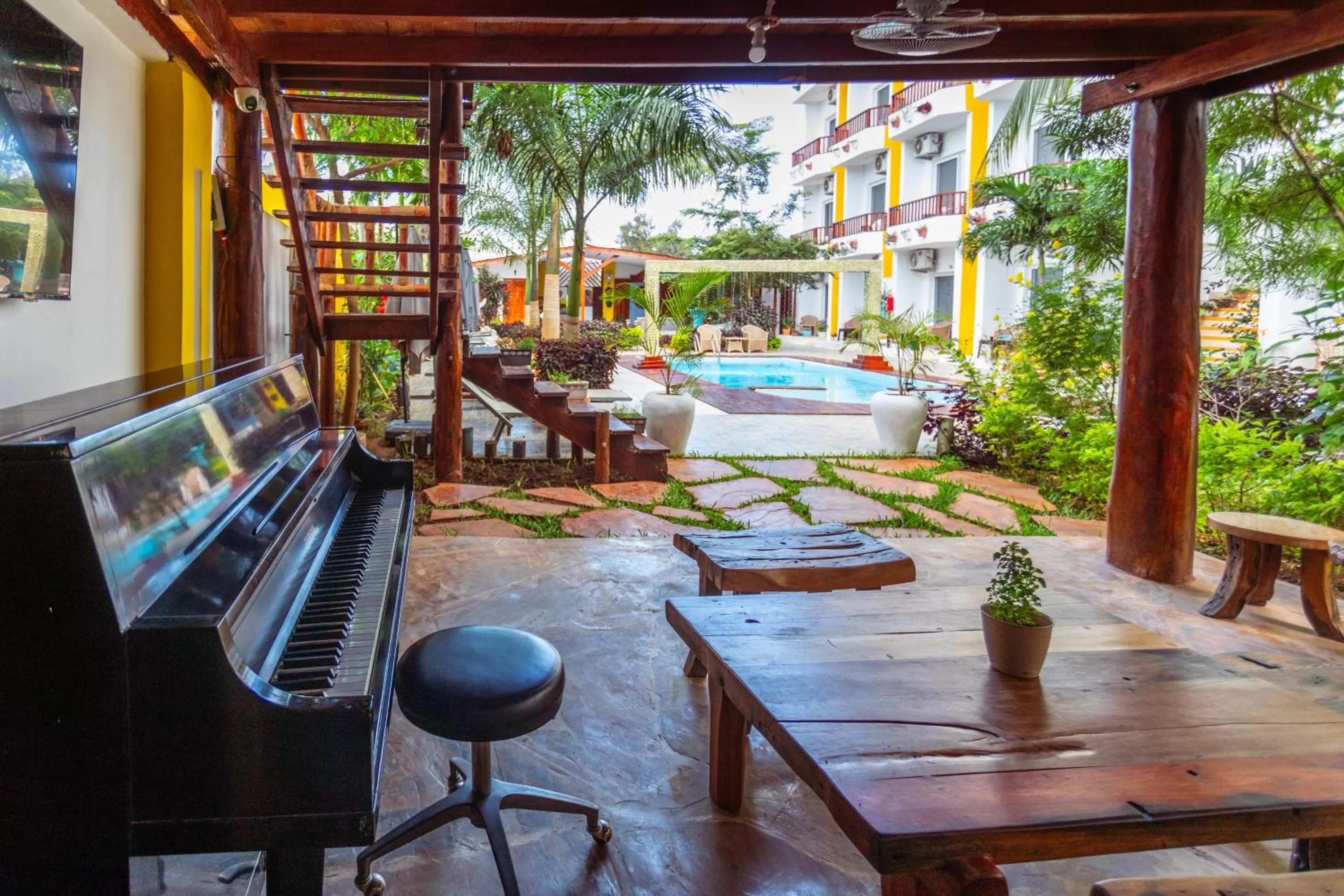 Garden, Pool View in Canary Nungwi Hotel & Free SPA