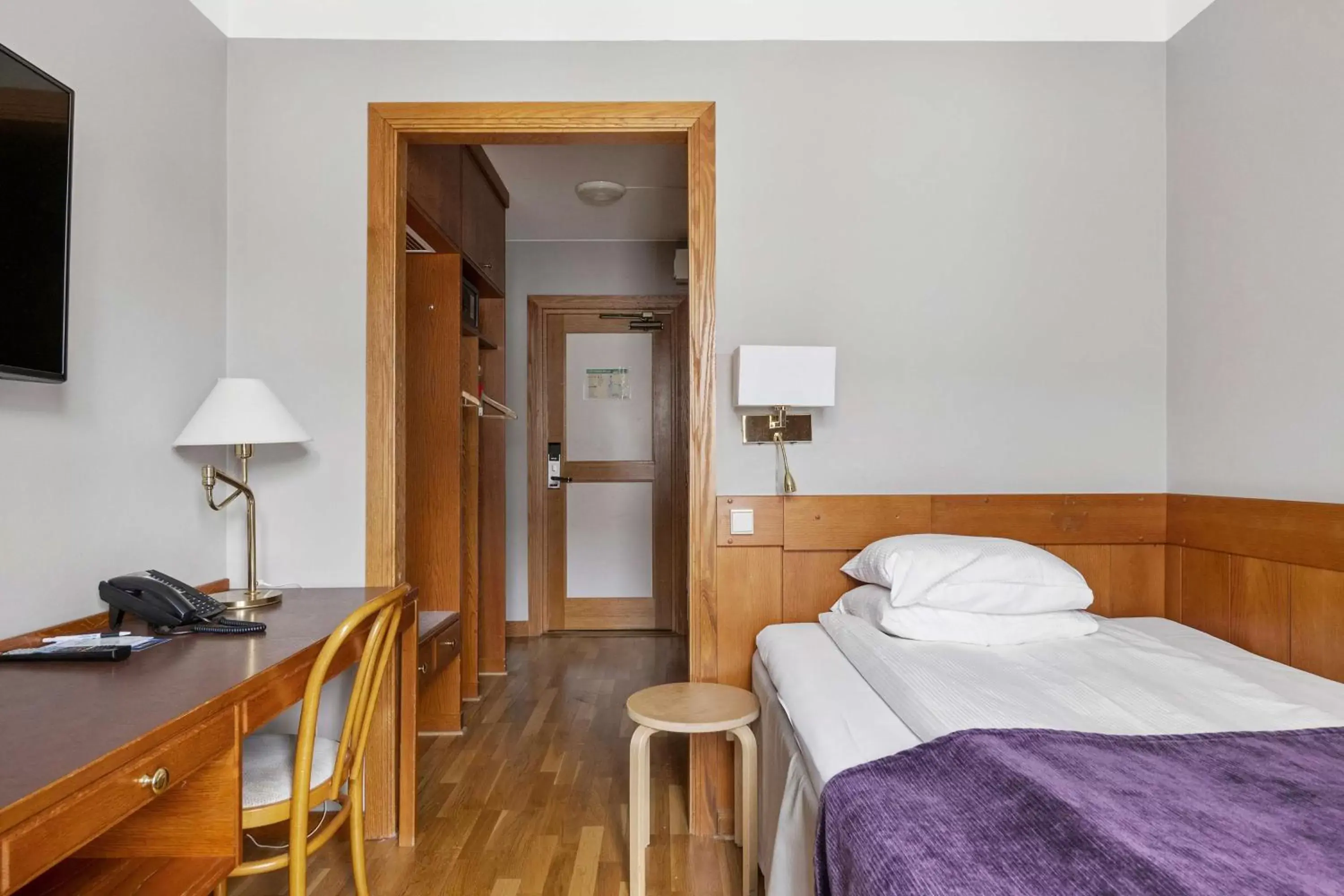 Bedroom, Bed in Best Western Gustaf Wasa Hotel