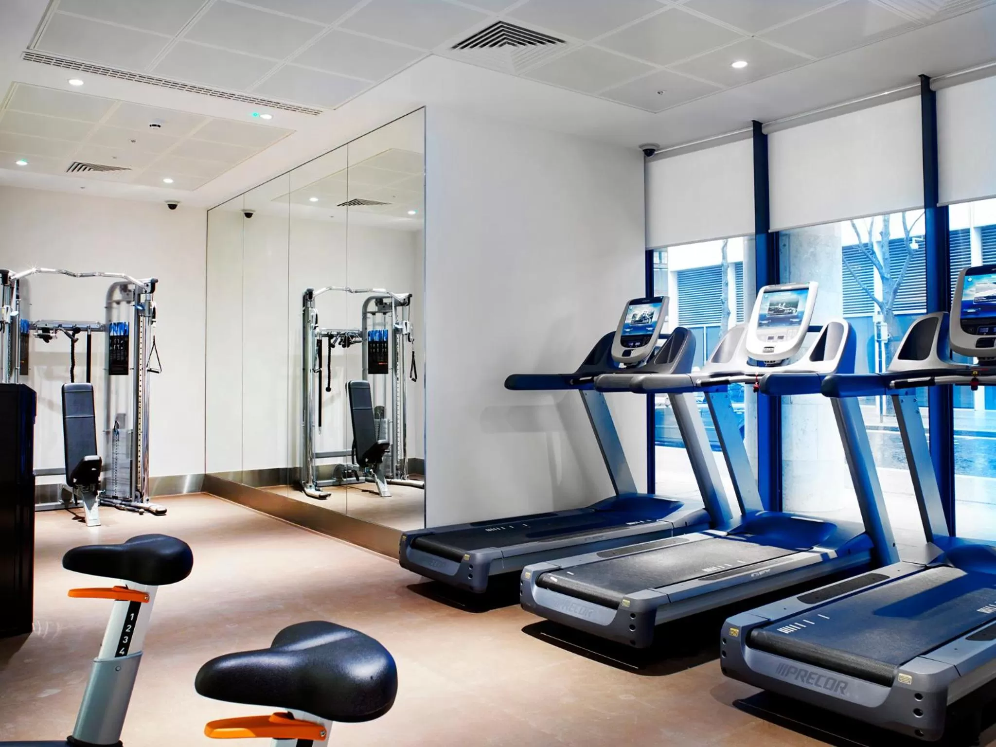 Fitness centre/facilities in Cheval Three Quays at The Tower of London