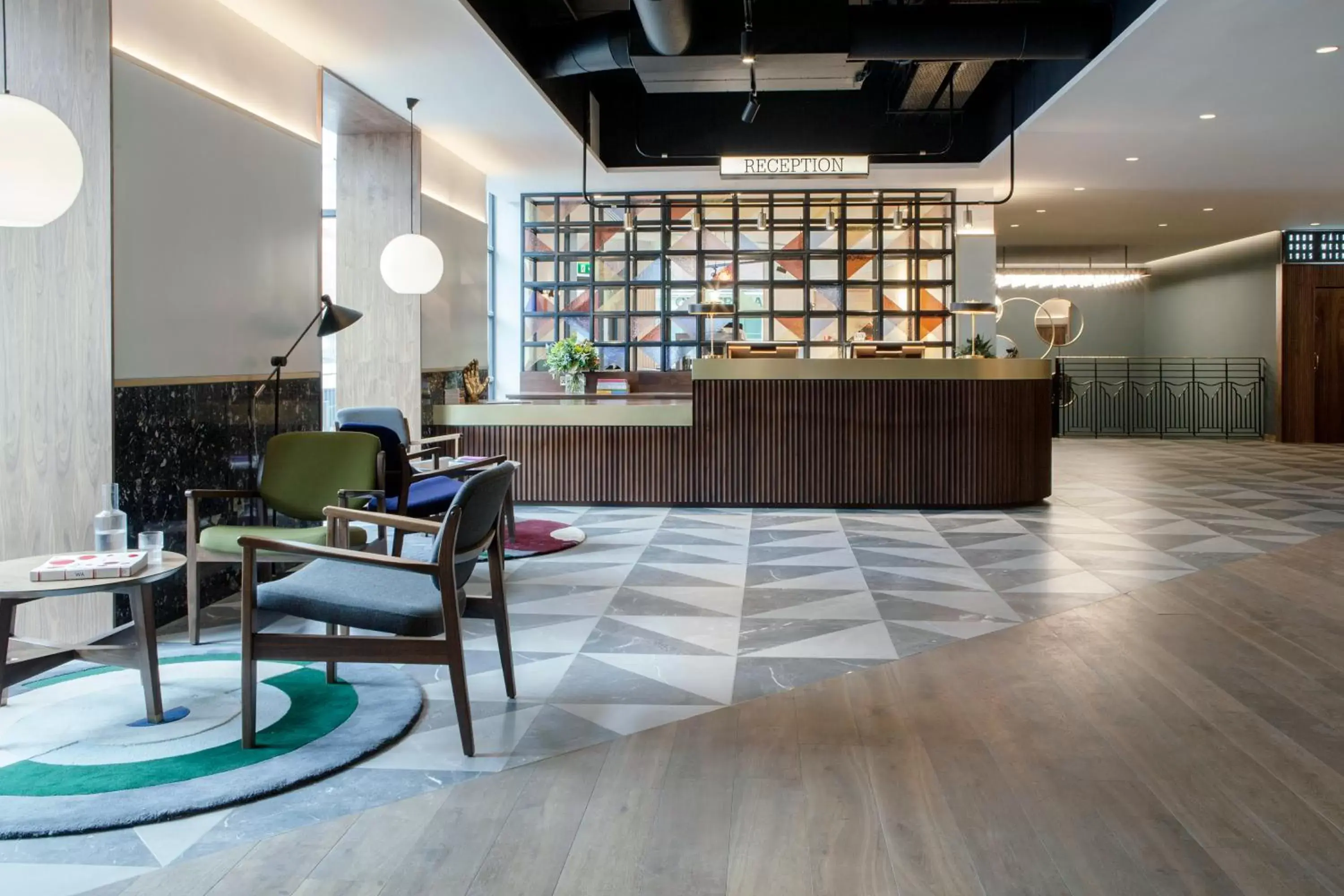 Lobby or reception in The Alex Lobby or reception in The Alex