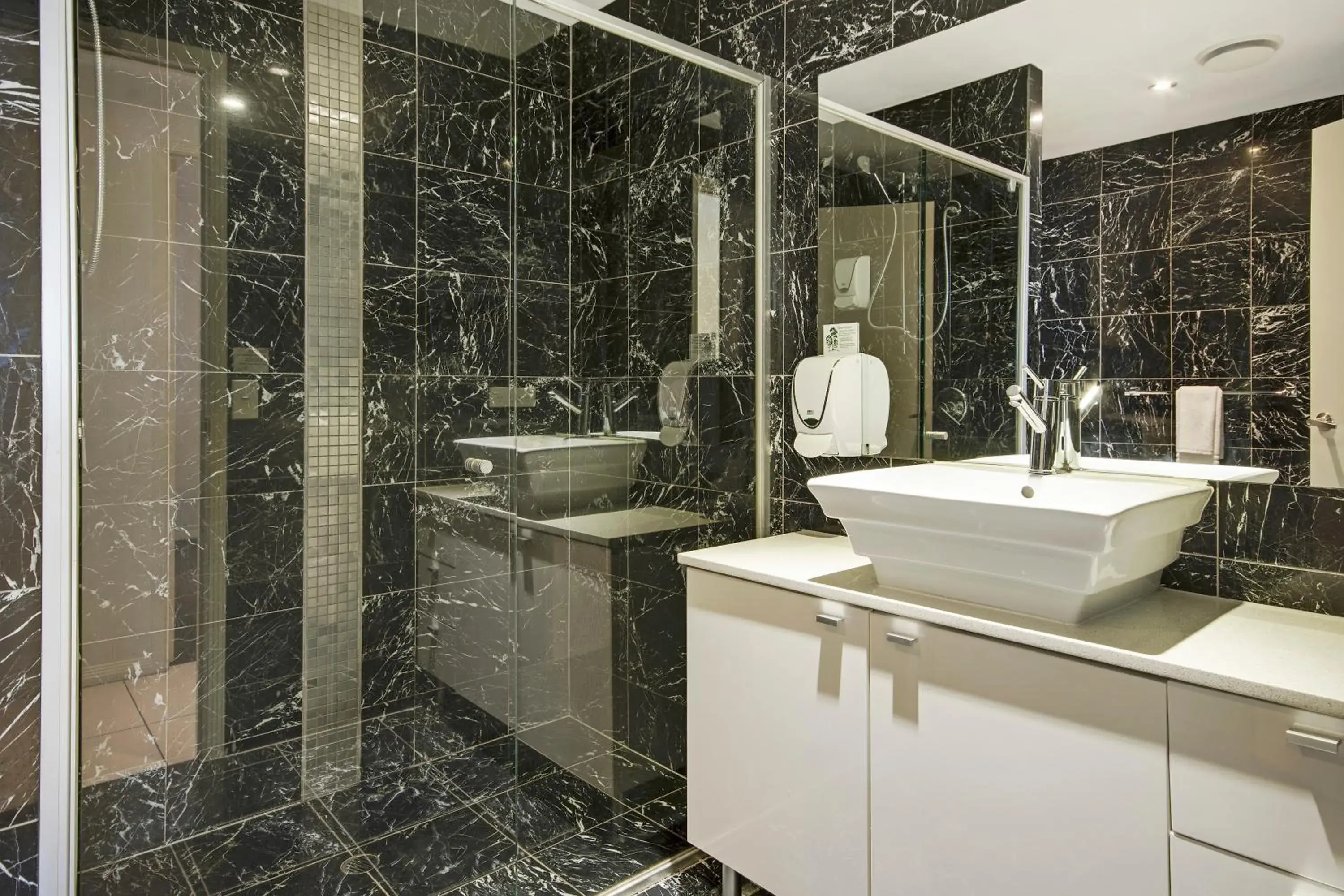 Shower, Bathroom in The Chermside Apartments