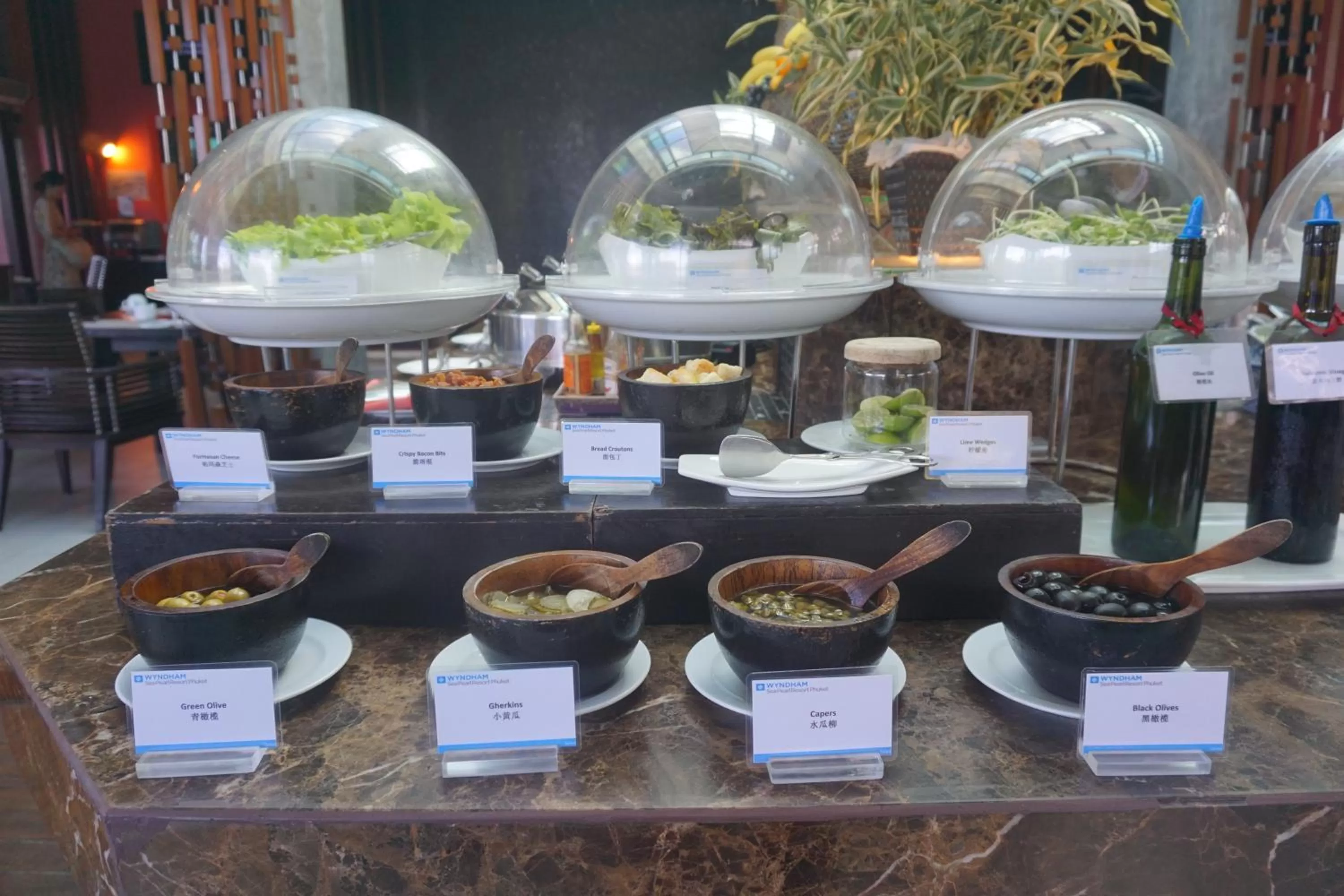 Breakfast in Wyndham Sea Pearl Resort, Phuket