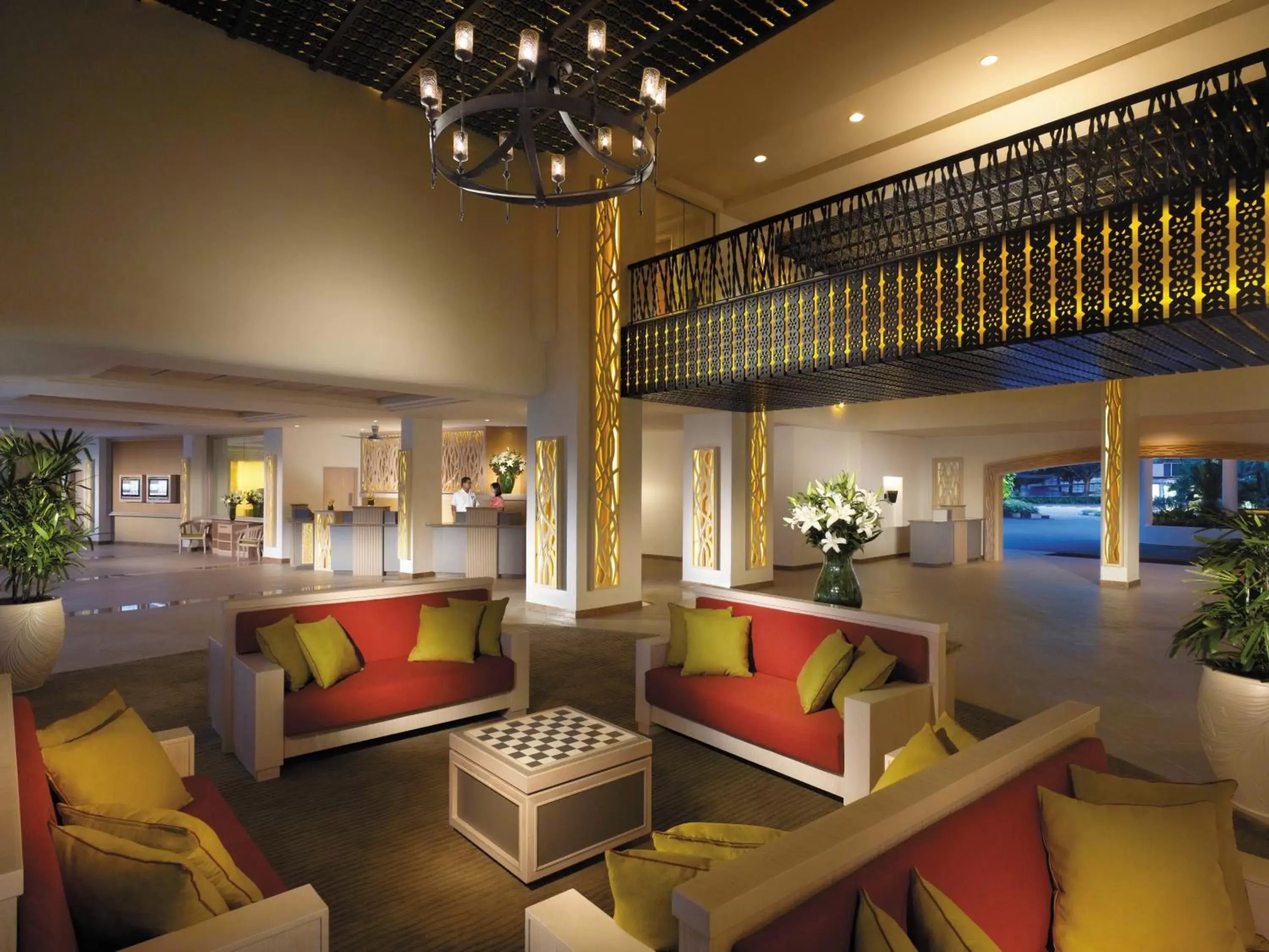 Lobby or reception, Lounge/Bar in Shangri-La Golden Sands, Penang