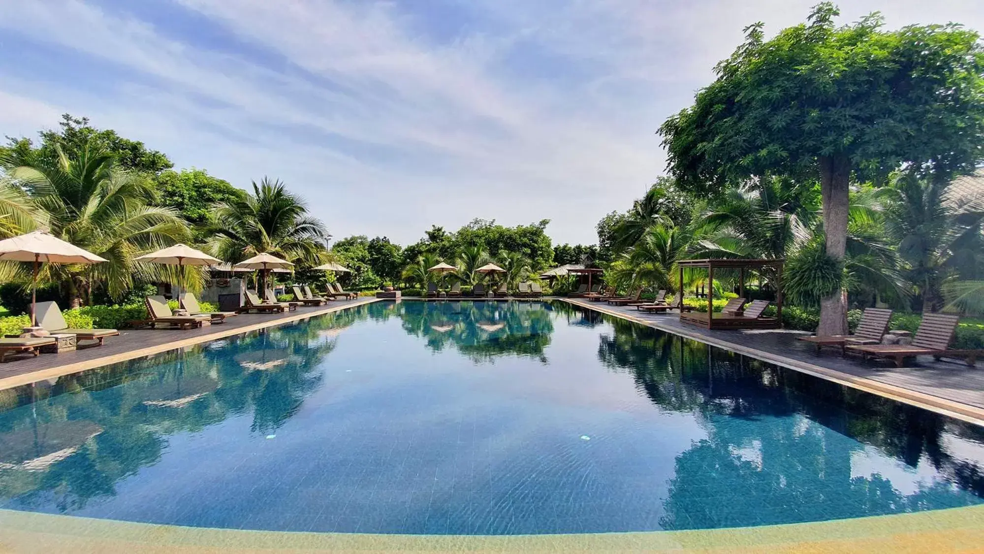 Property building, Swimming Pool in Royal River Kwai Resort and Spa -SHA Extra Plus