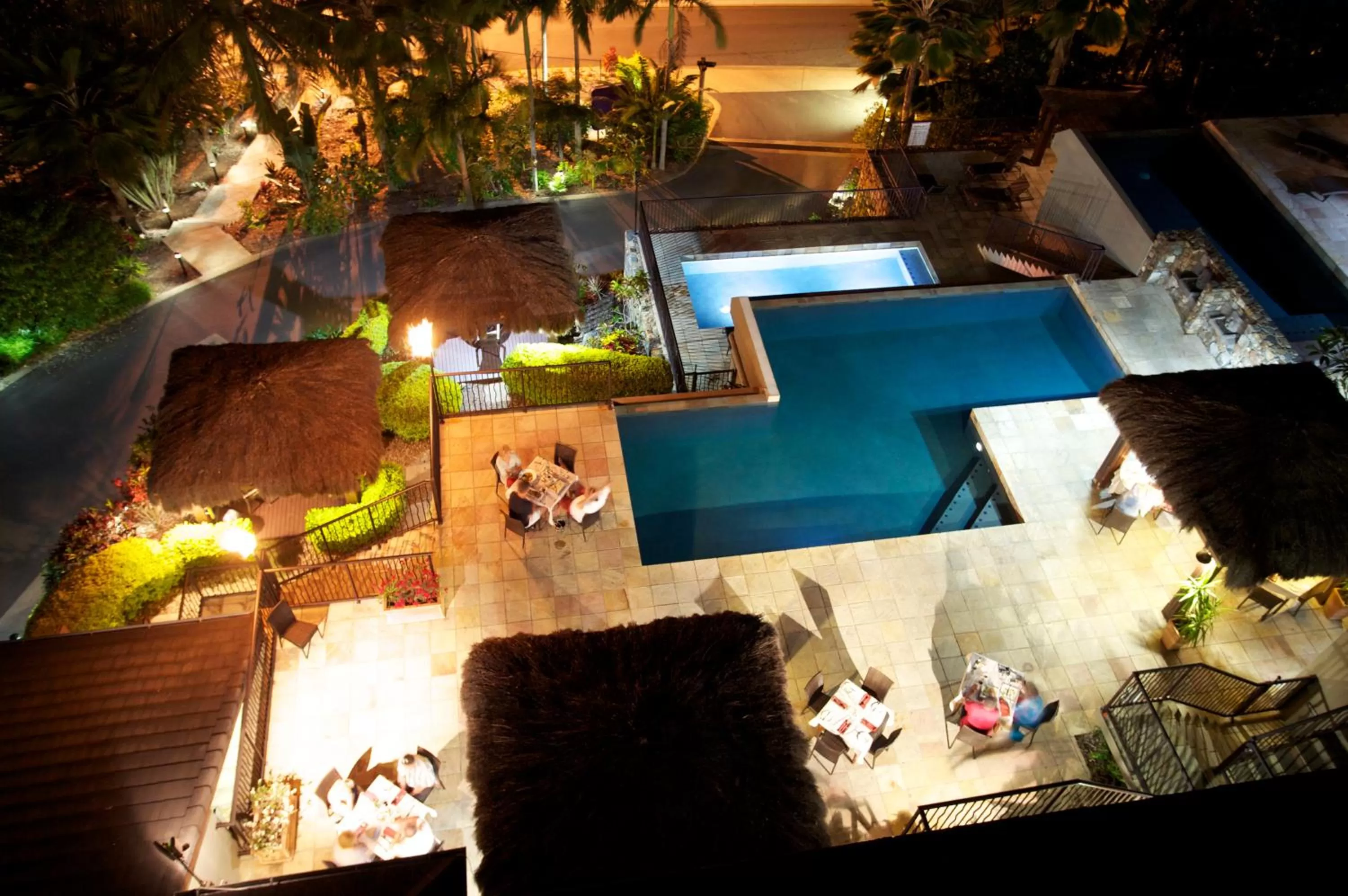 Pool view in at Water's Edge Resort