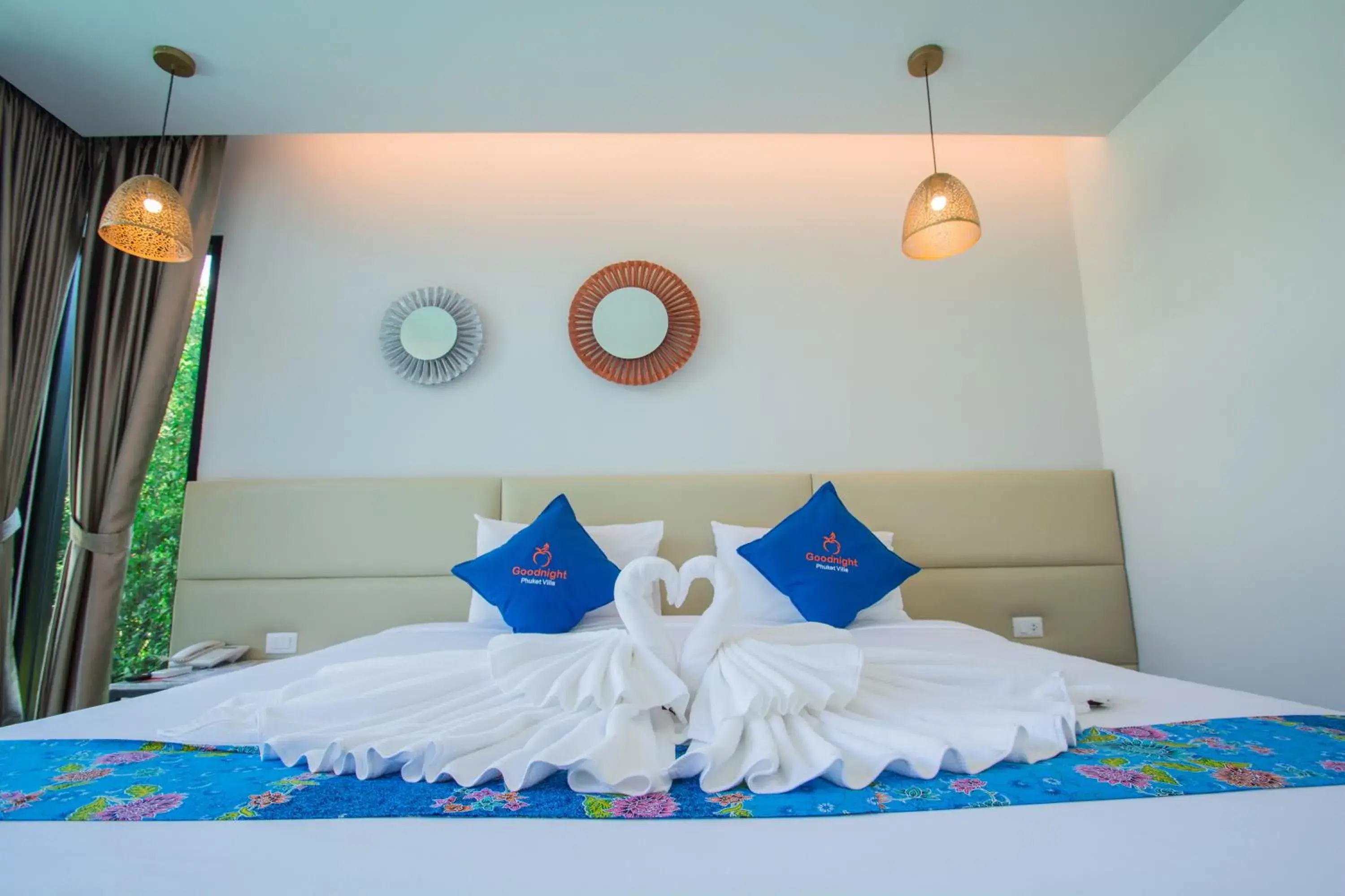 Bedroom, Bed in Good Night Pool Villa Phuket - SHA Plus Bedroom, Bed in Good Night Pool Villa Phuket - SHA Plus