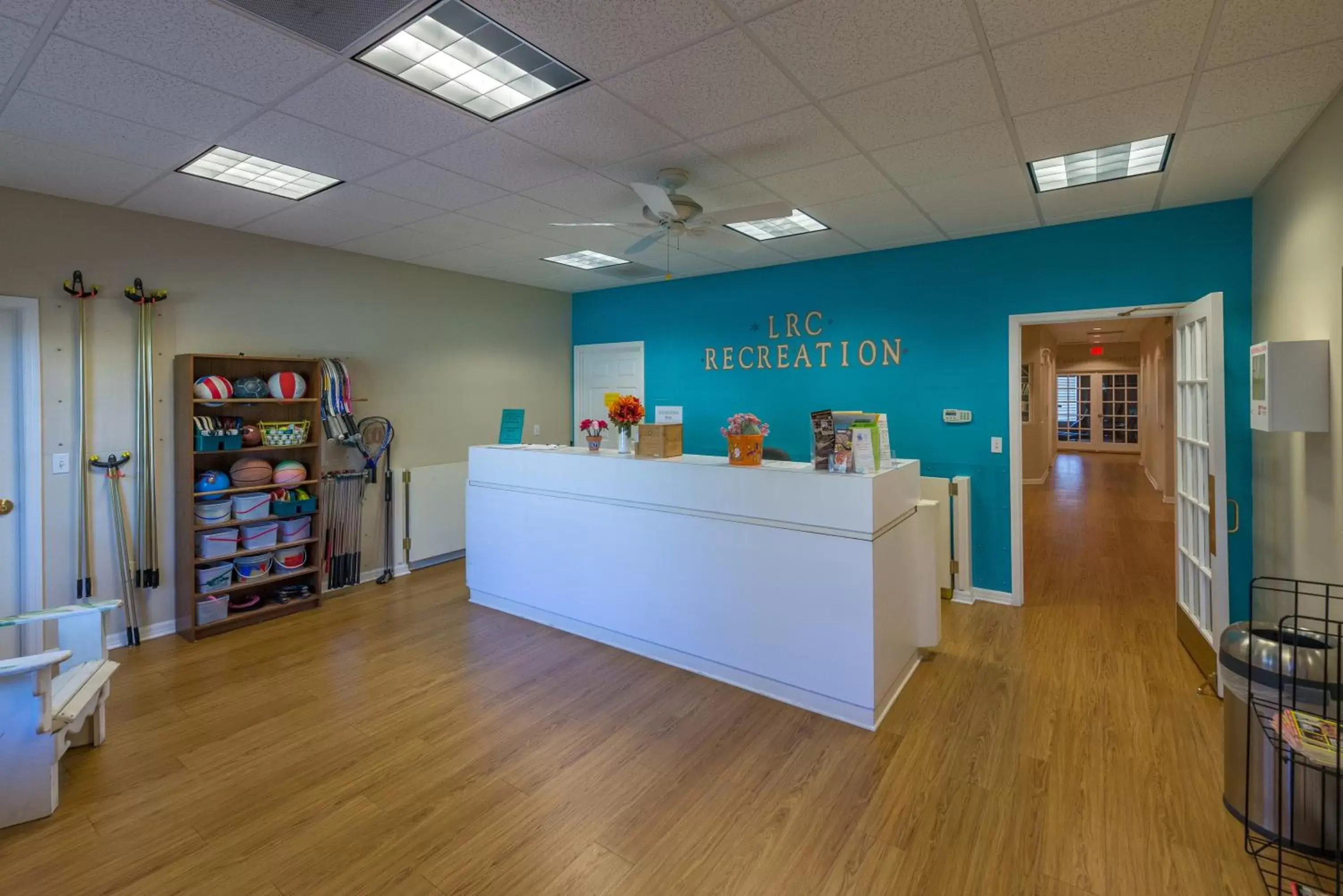 Lobby or reception in Lehigh Resort Club, a VRI resort