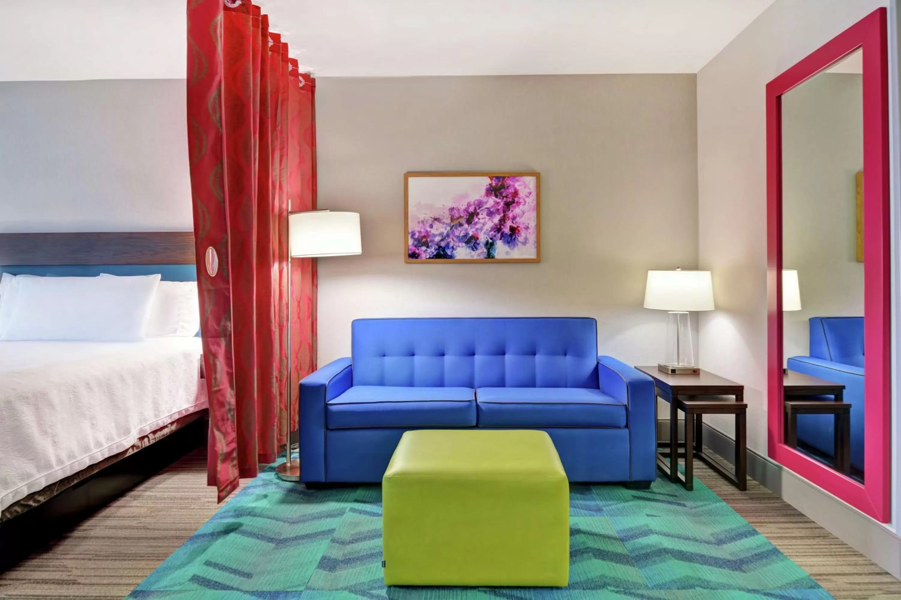 Queen Suite with Two Queen Beds - Hearing Accessible/Non-Smoking in Home2 Suites By Hilton Springdale