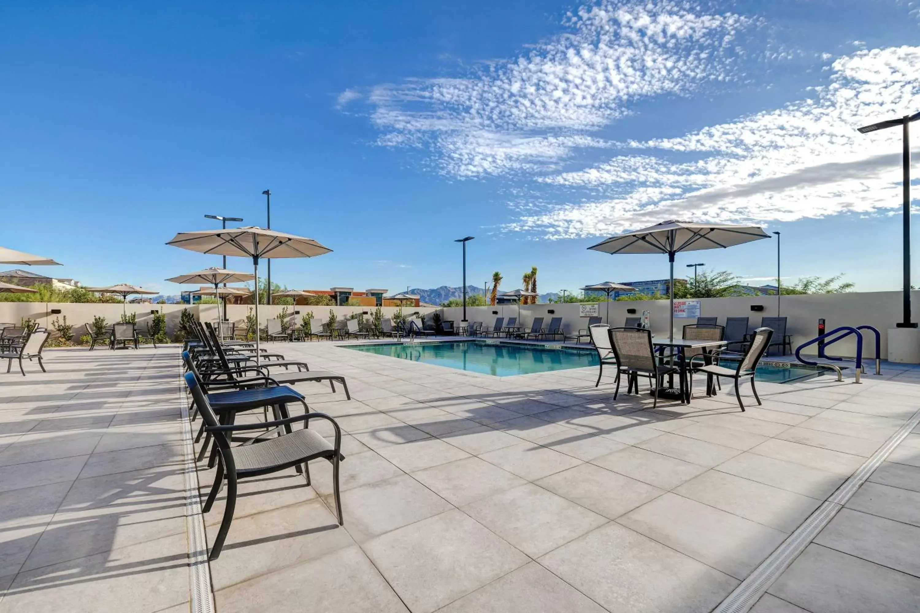 Pool view in Home2 Suites By Hilton Las Vegas Northwest