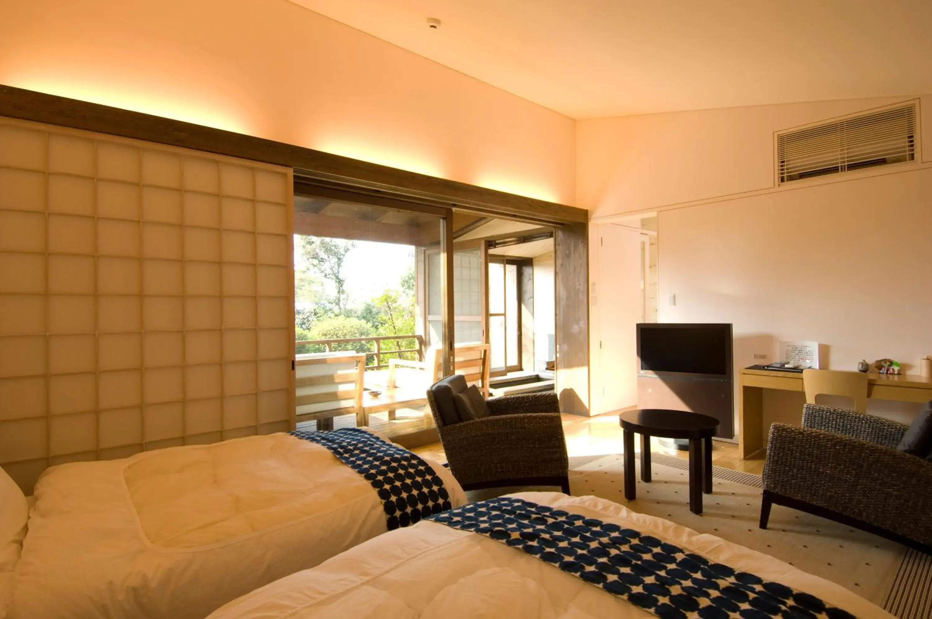 Photo of the whole room, Bed in Satsuki Bessou Photo of the whole room, Bed in Satsuki Bessou