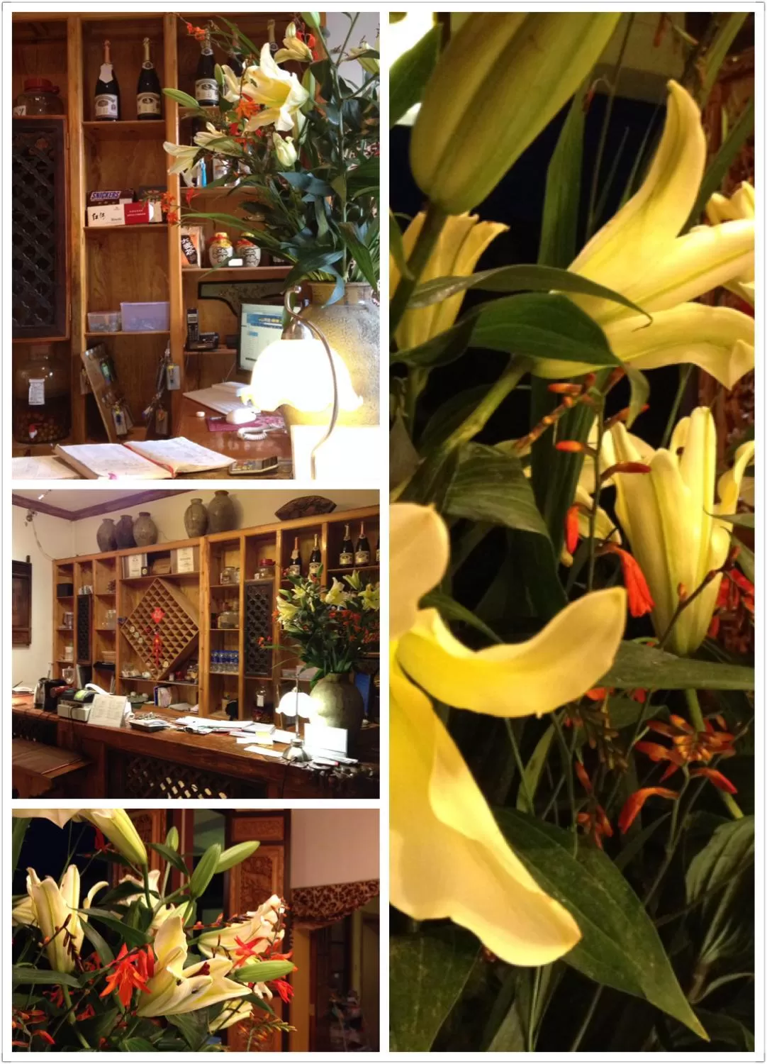 Food and drinks in The Lily Pad Inn