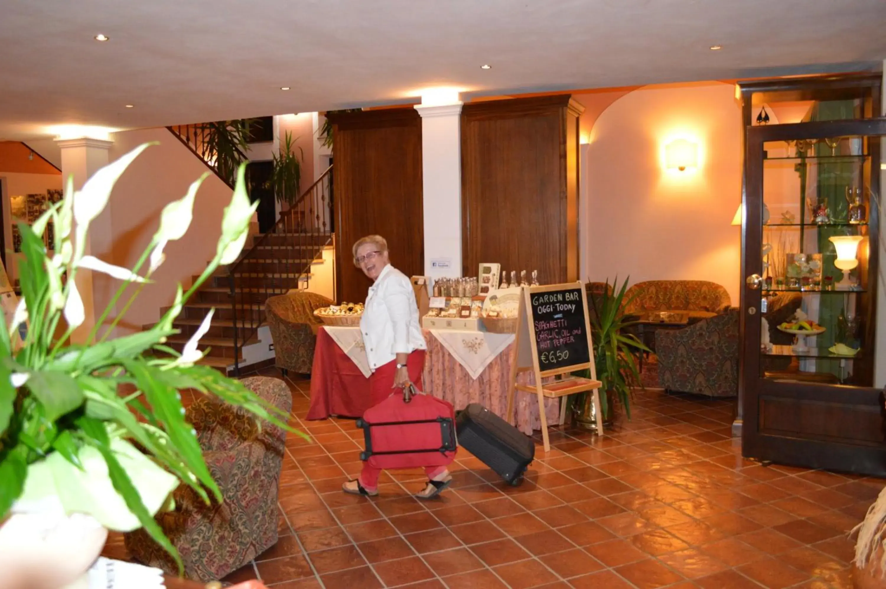 Lobby or reception in Le Volpaie