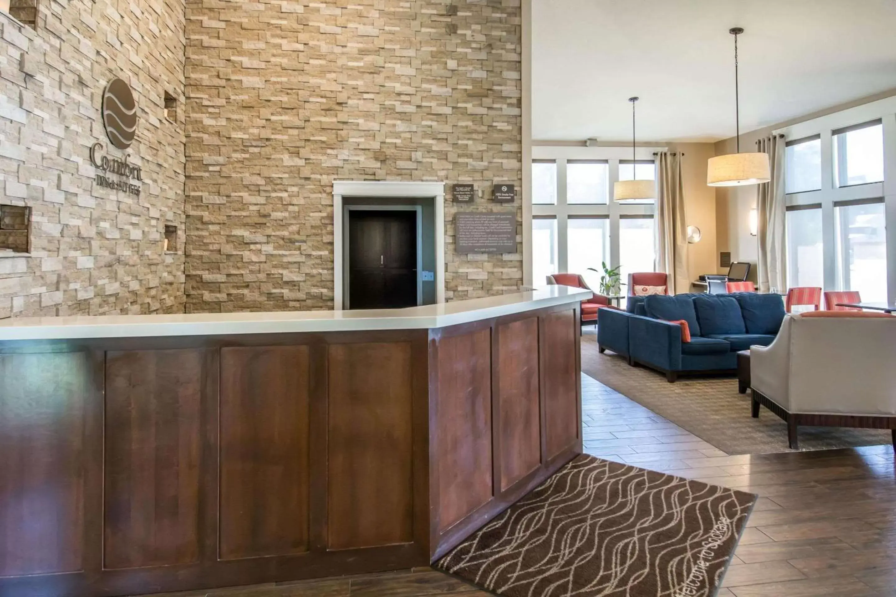 Lobby or reception, Lobby/Reception in Comfort Inn & Suites Spokane Valley