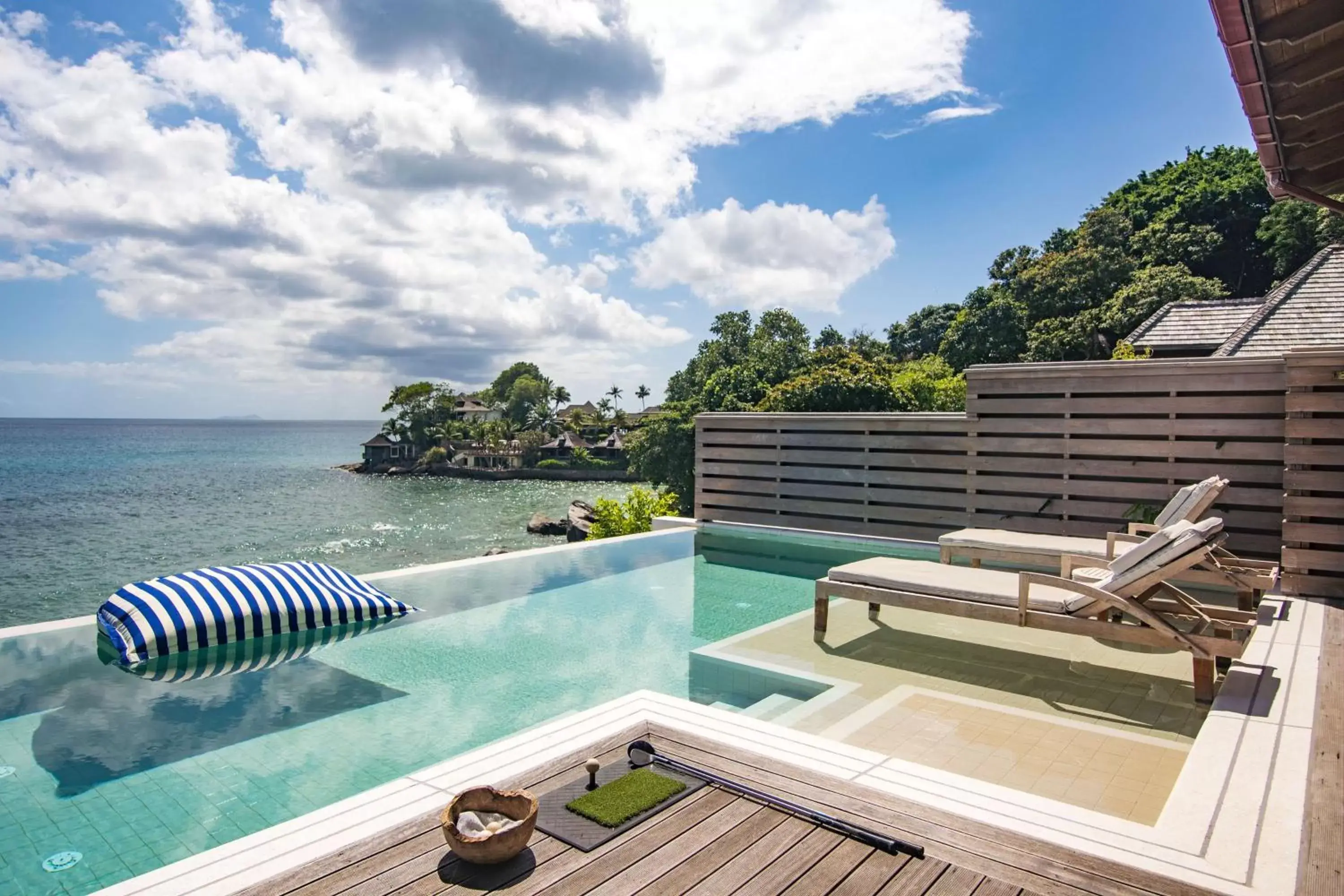 View (from property/room), Swimming Pool in Hilton Seychelles Northolme Resort & Spa