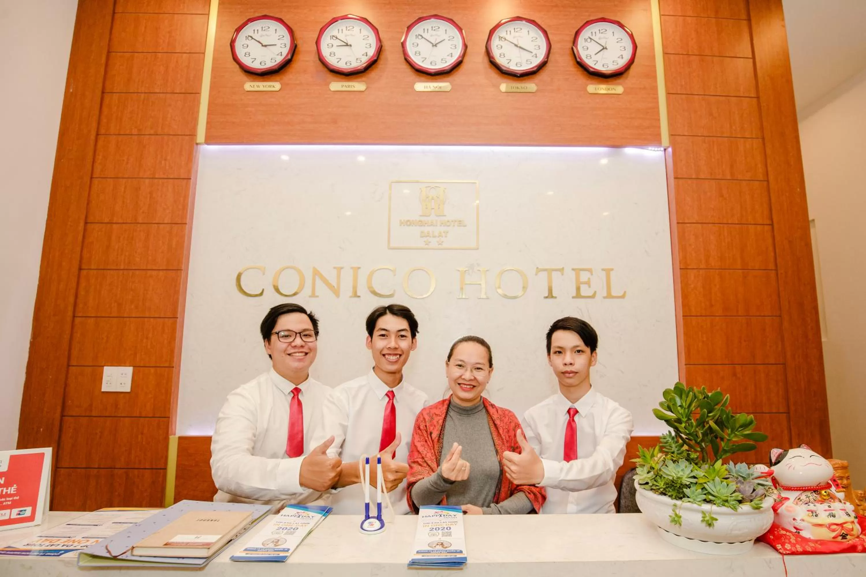 Staff in Conico Đà Lạt Hotel