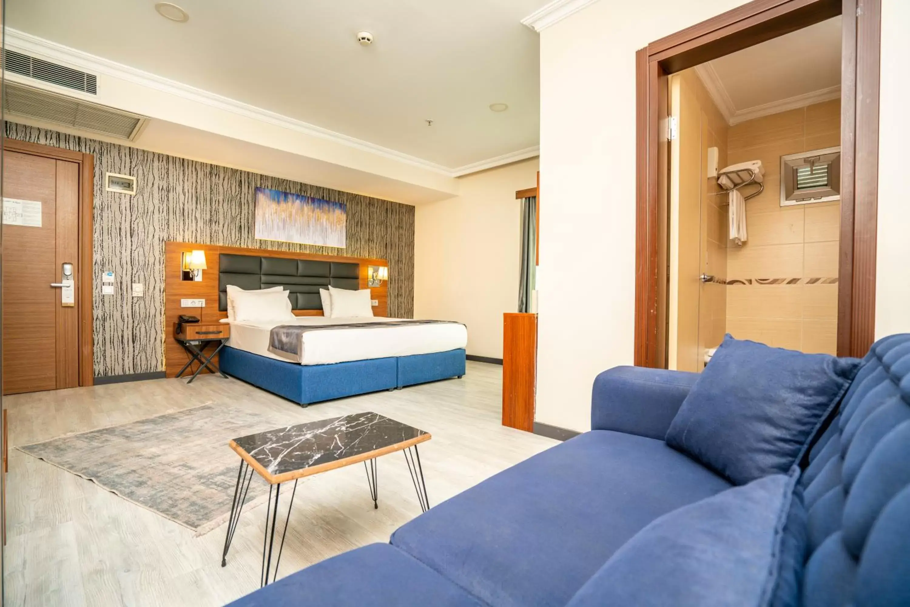 Living room, Bed in The Bostancı Otel Living room, Bed in The Bostancı Otel