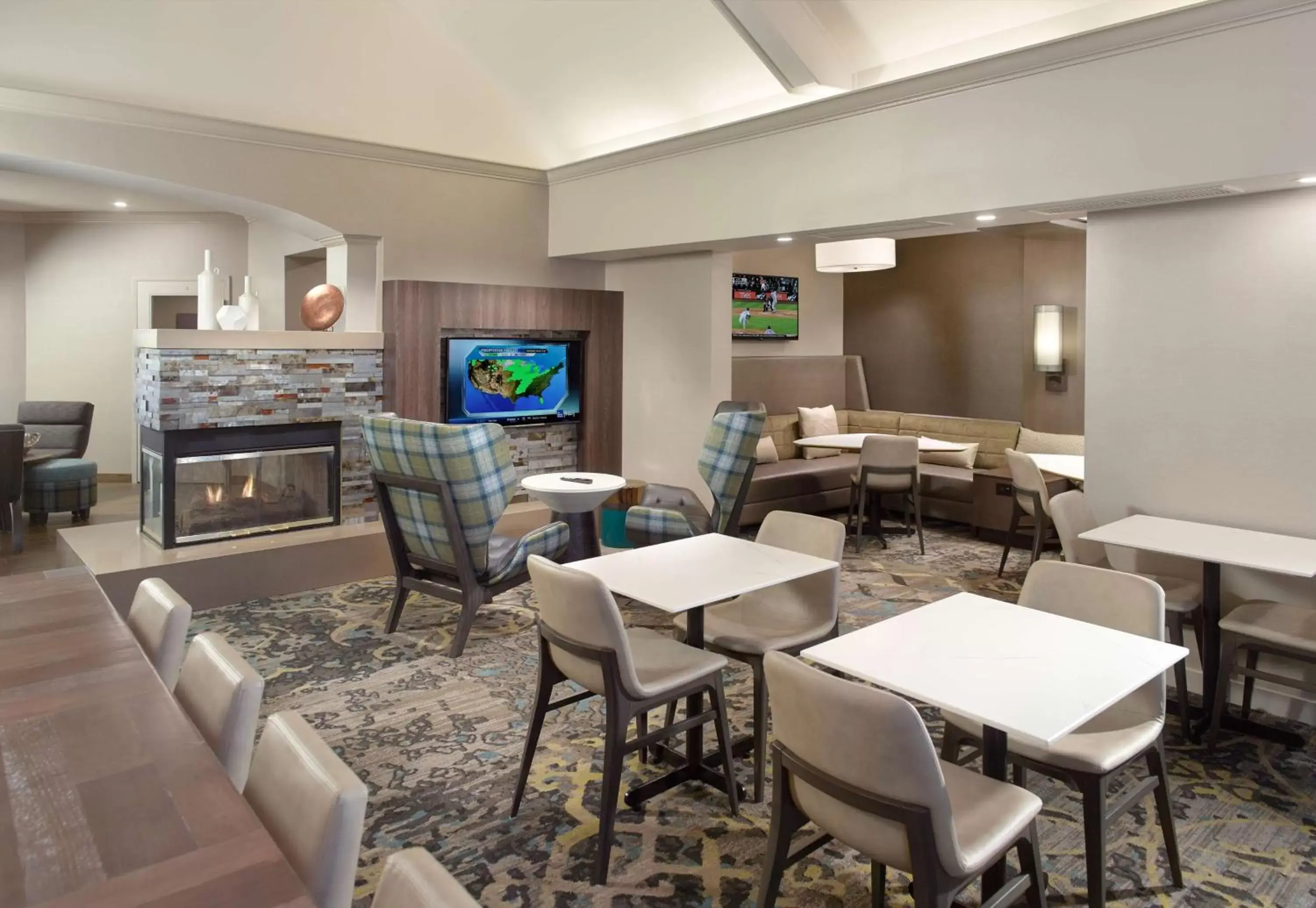 Lobby or reception, Restaurant/Places to Eat in Sonesta ES Suites Raleigh Durham Airport Morrisville