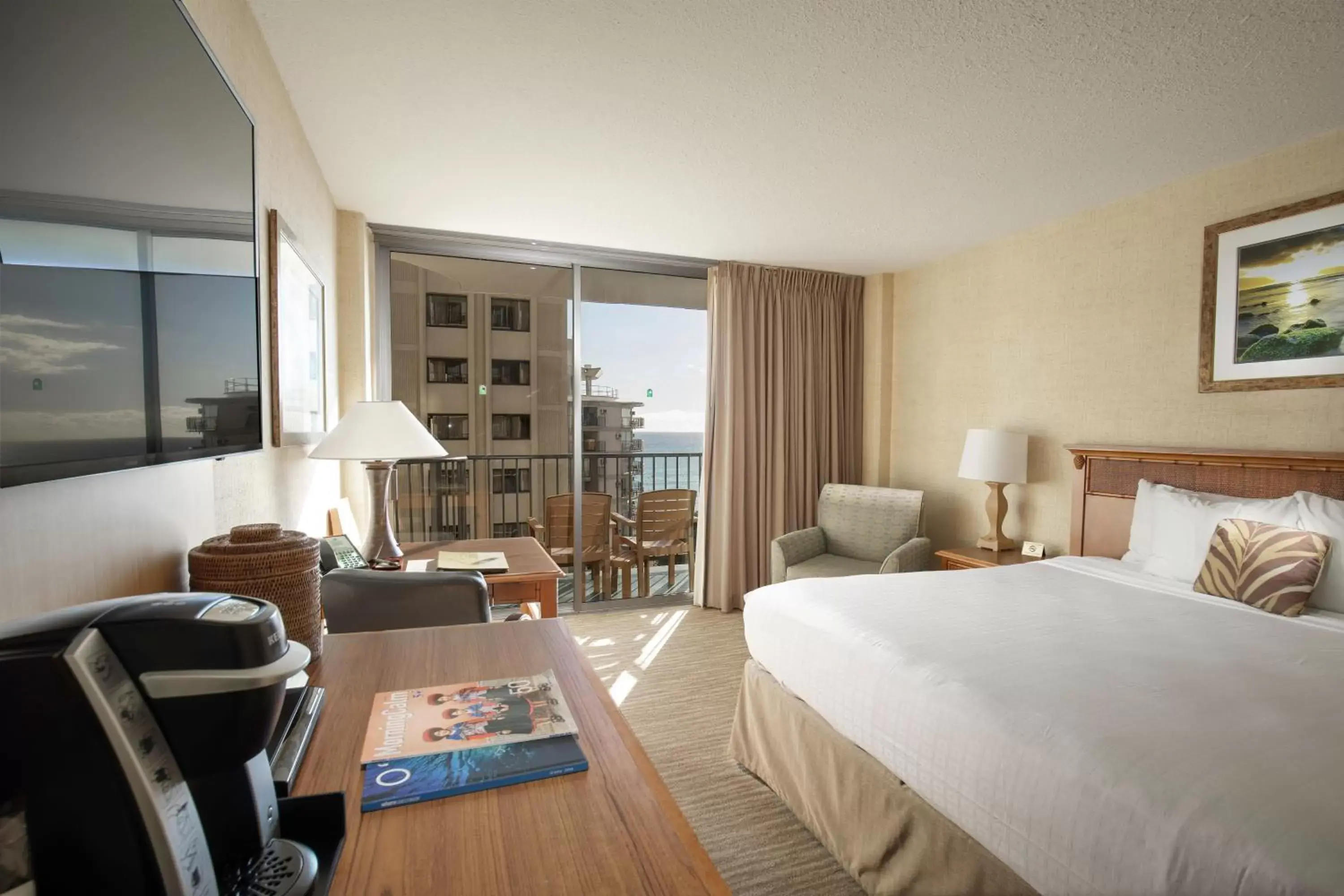 Bedroom in Waikiki Resort Hotel